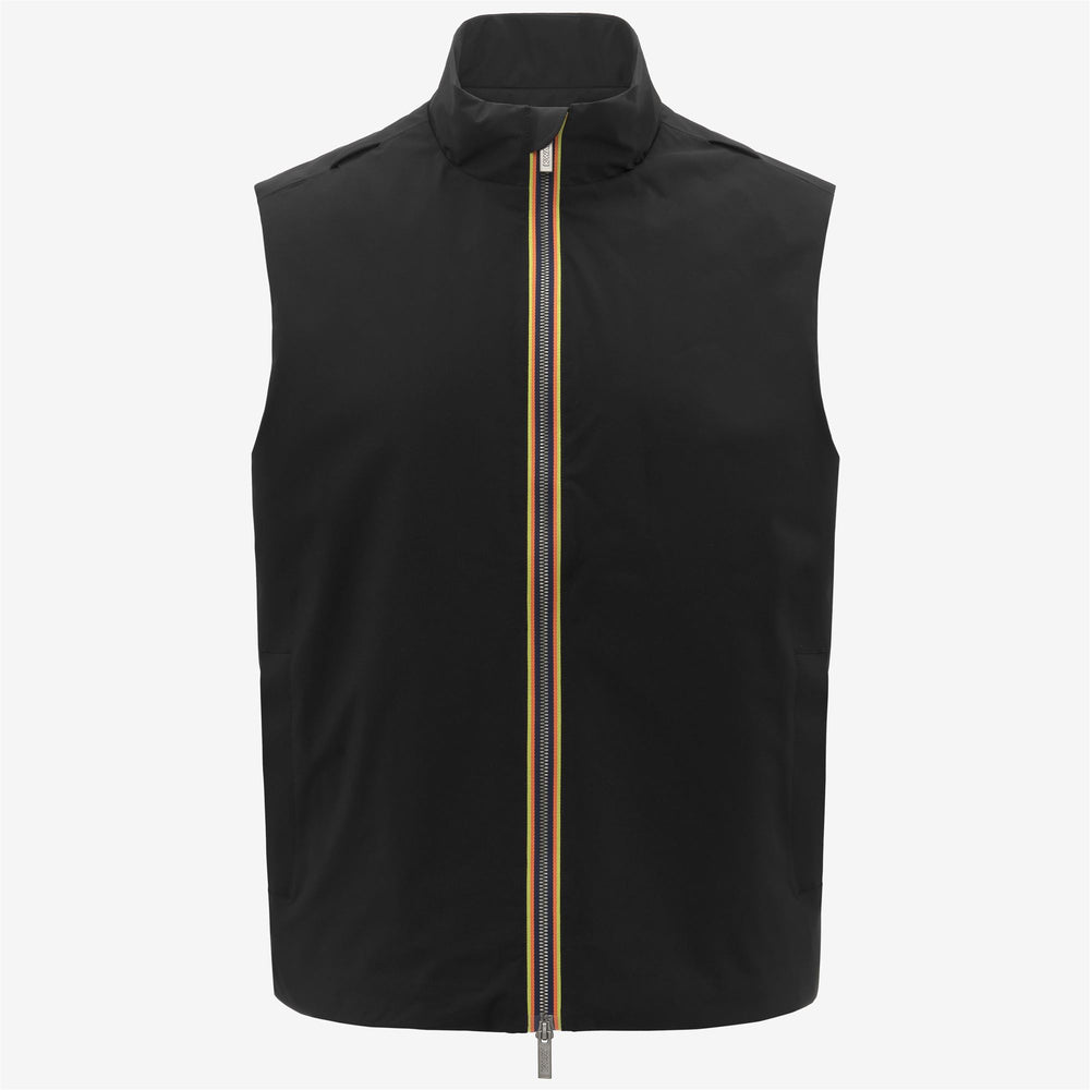 Chaqueta corta gris impermeable con chaleco desmontable para hombre 02