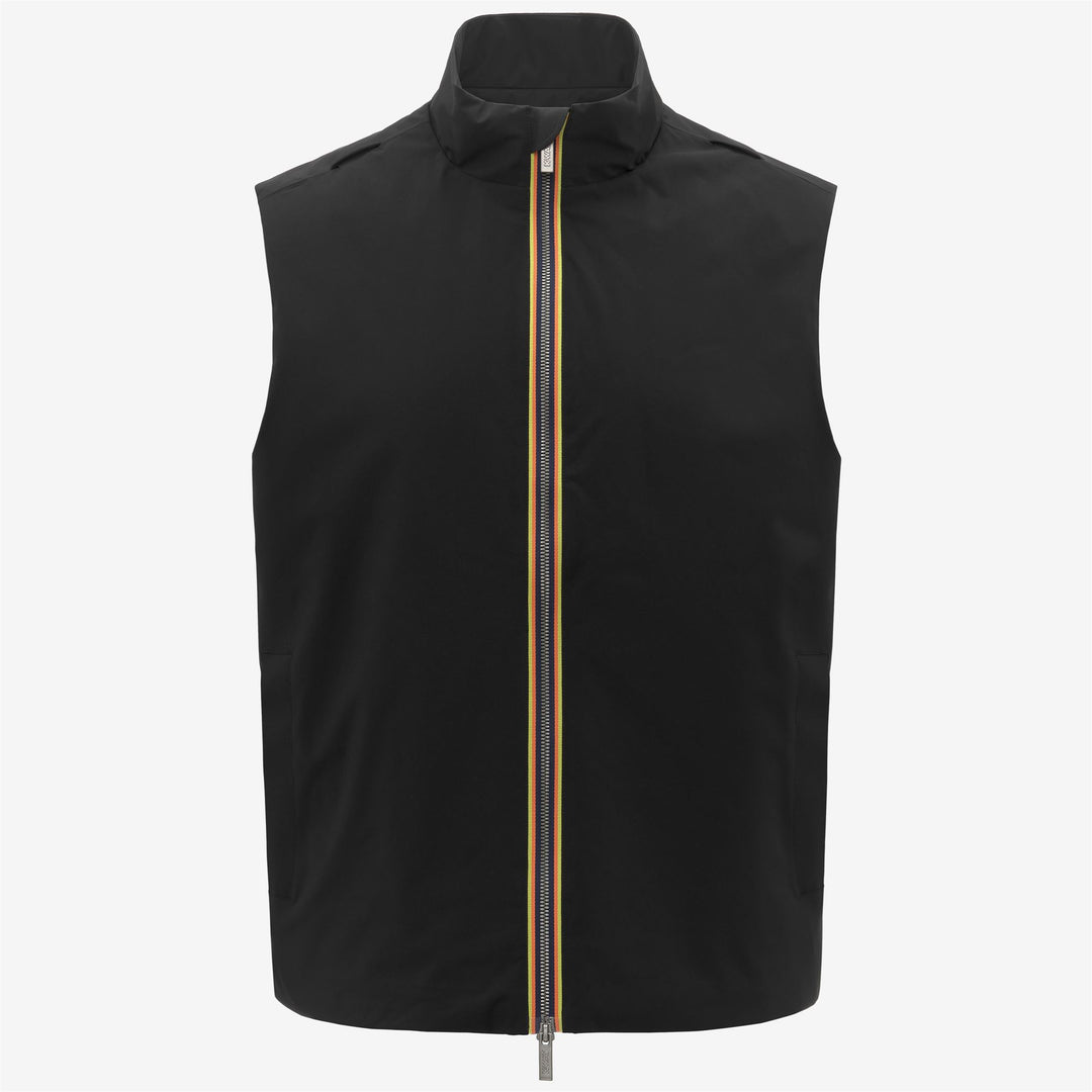 Chaqueta corta gris impermeable con chaleco desmontable para hombre main