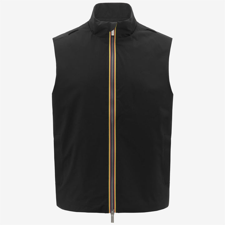 Chaqueta corta gris impermeable con chaleco desmontable para hombre 2