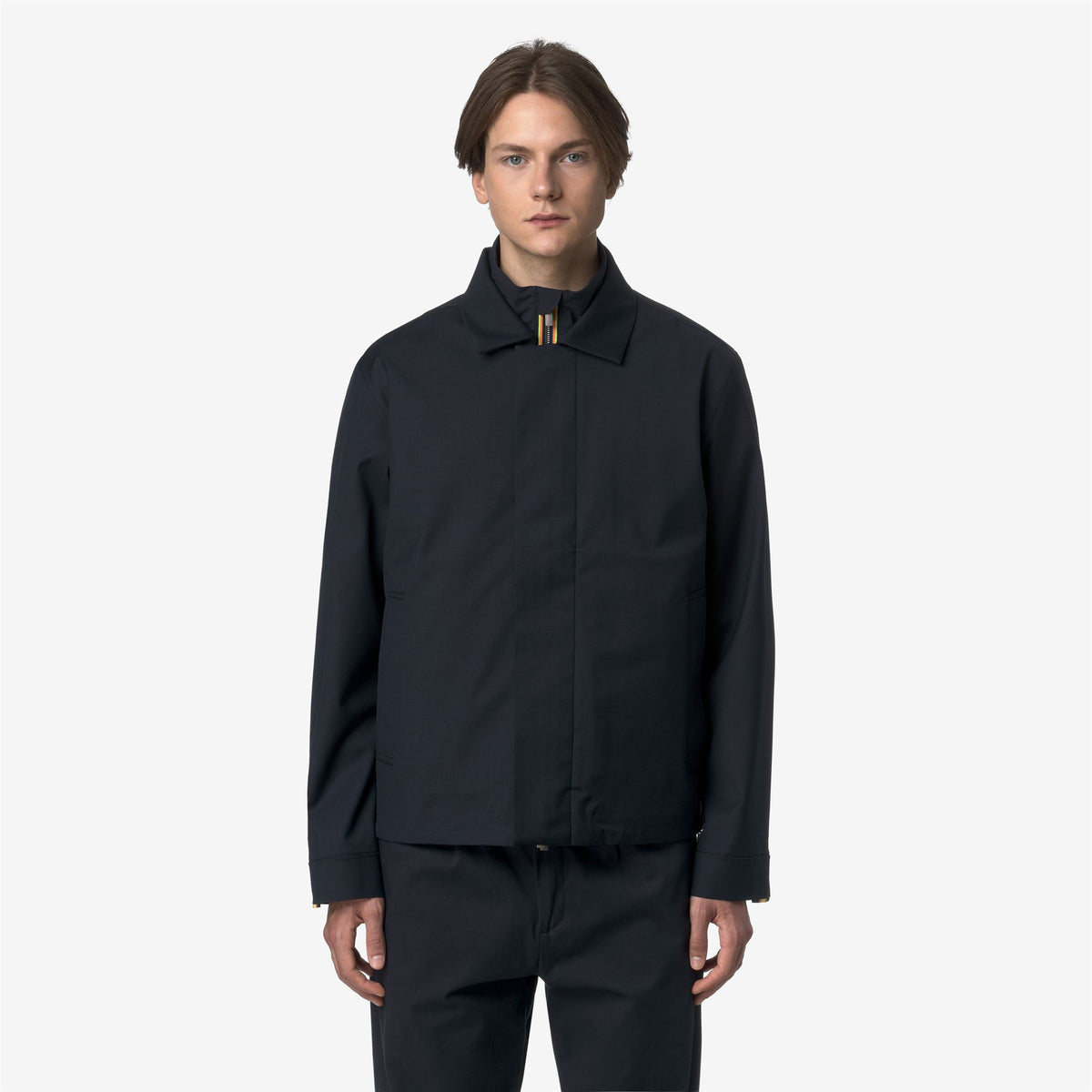 Jackets_MAN_LOUIR 3L WOOL_Short_Blue Depth Combo - Blue Depth - Unico - Commercial 4