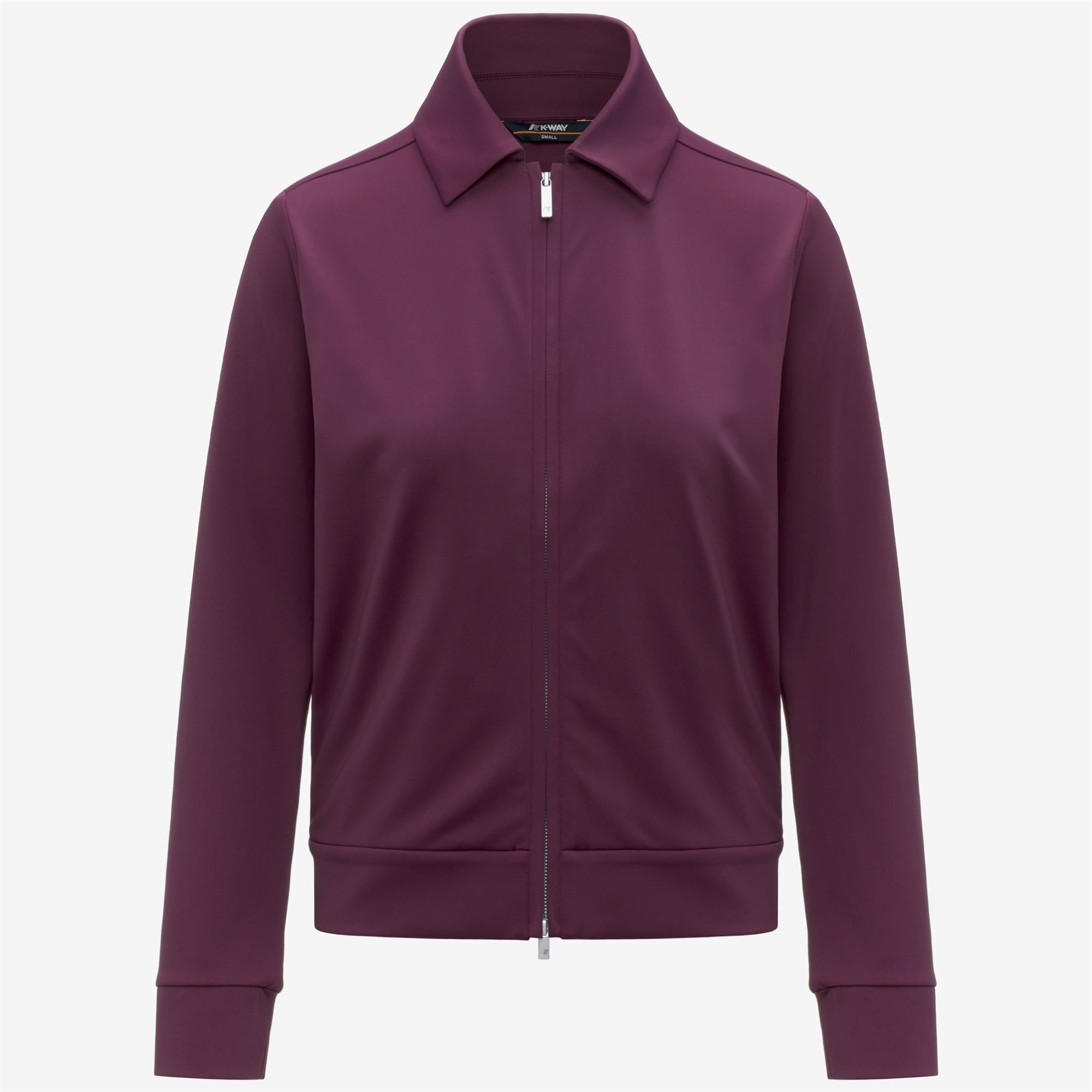 Fleece_Woman_ISY SL SPACER_Jacket_Violet Mauve Wine - Commercial 1