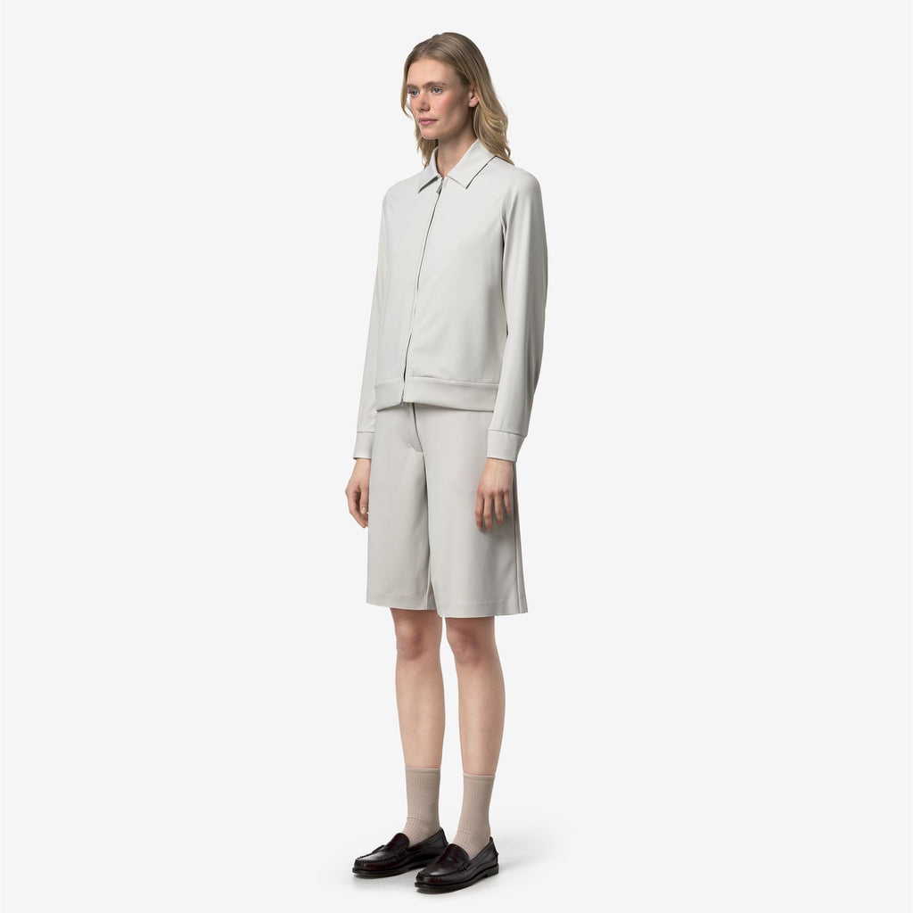 Fleece_Woman_ISY SL SPACER_Jacket_BEIGE LT - Commercial 5