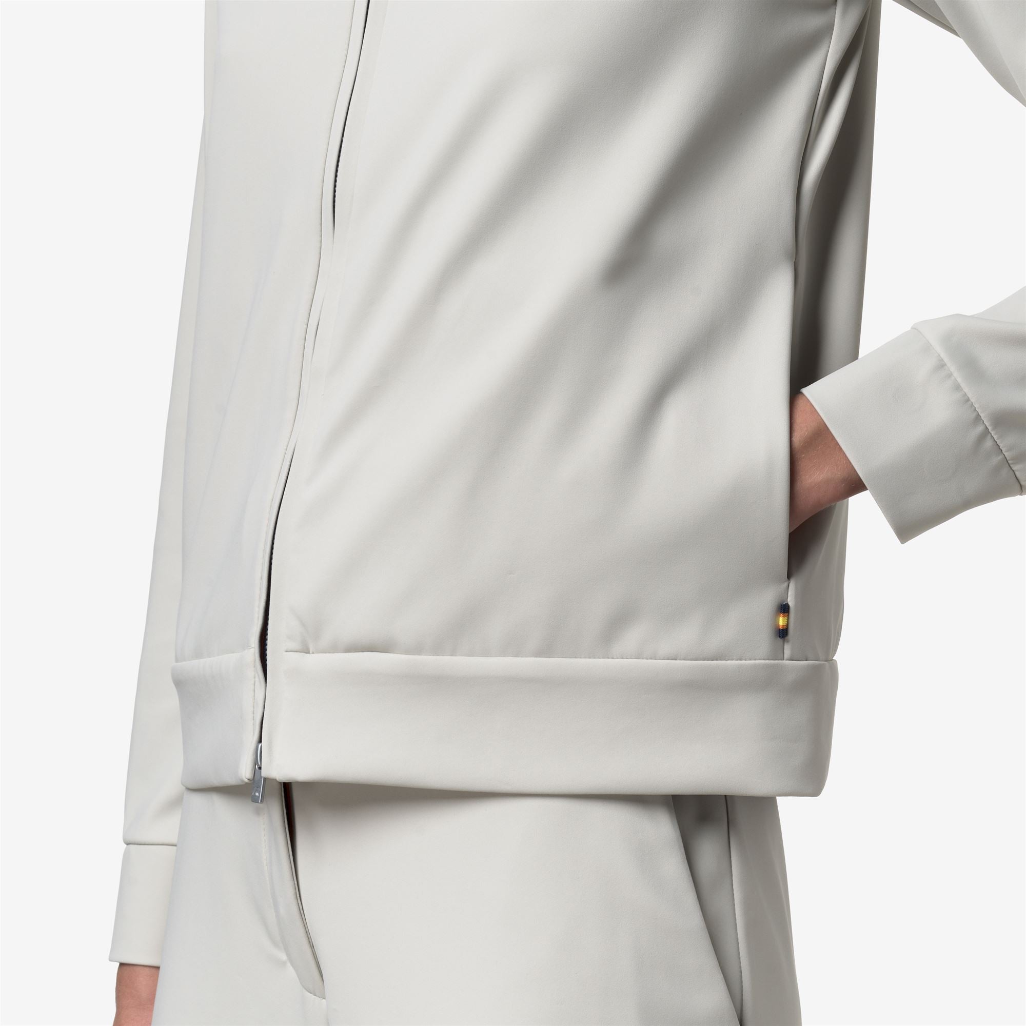 Fleece_Woman_ISY SL SPACER_Jacket_BEIGE LT - Commercial 7
