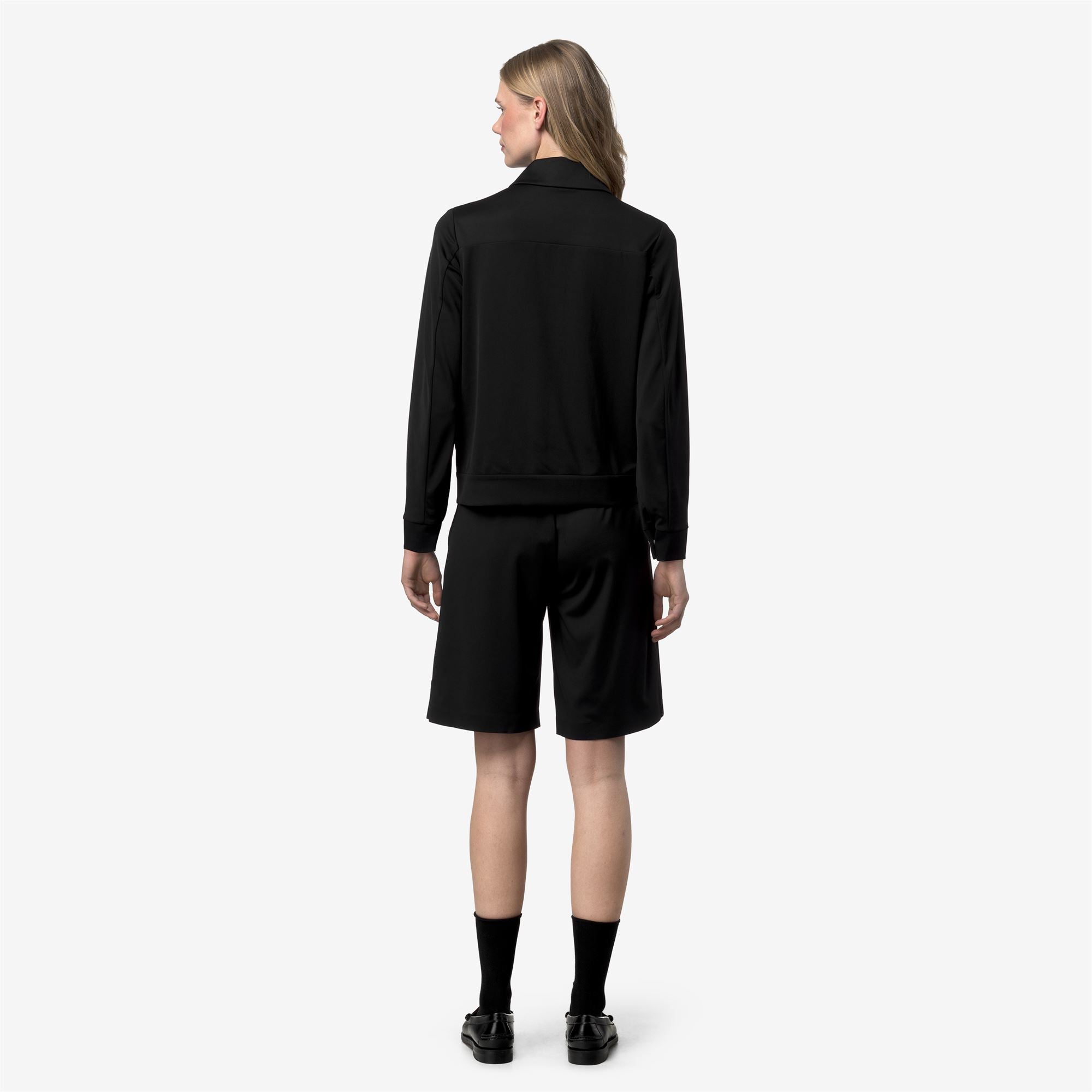 Fleece_Woman_ISY SL SPACER_Jacket_Black Pure - Black Pure - Commercial 6