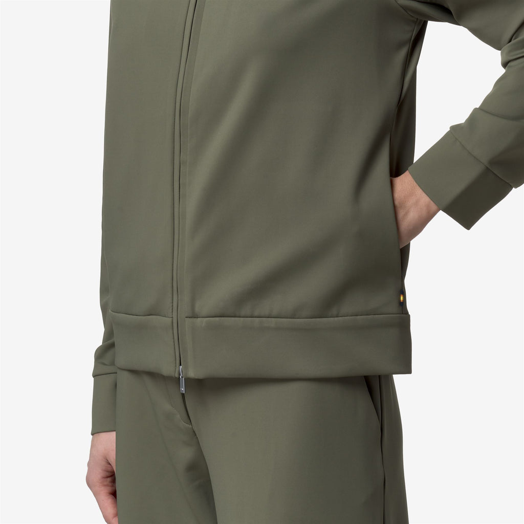 Fleece_Woman_ISY SL SPACER_Jacket_Green Lichen - Commercial 7