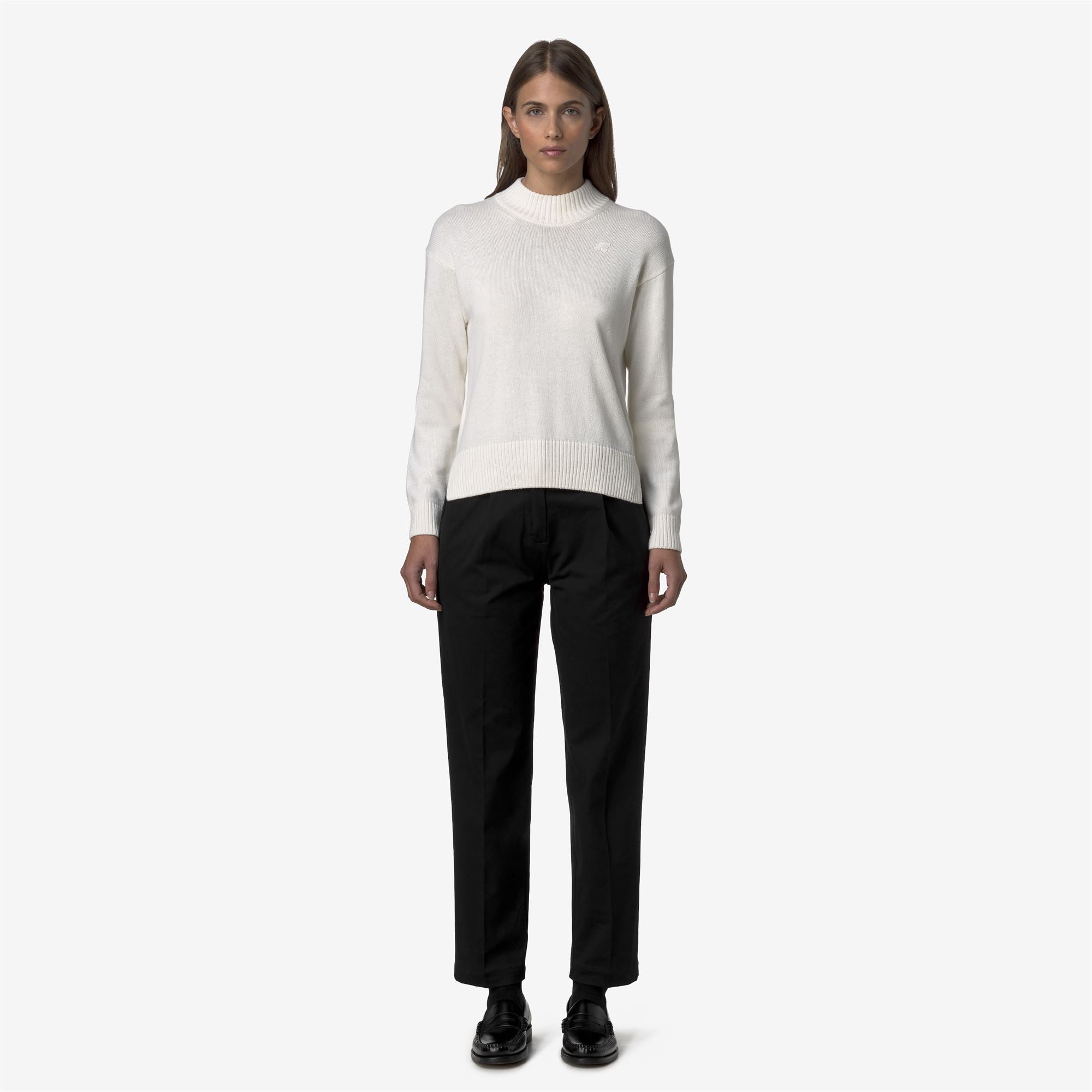 Pants_WOMAN_EYRE TWILL TECH PEACH_Chino_Black Pure - Black Pure - Commercial 4