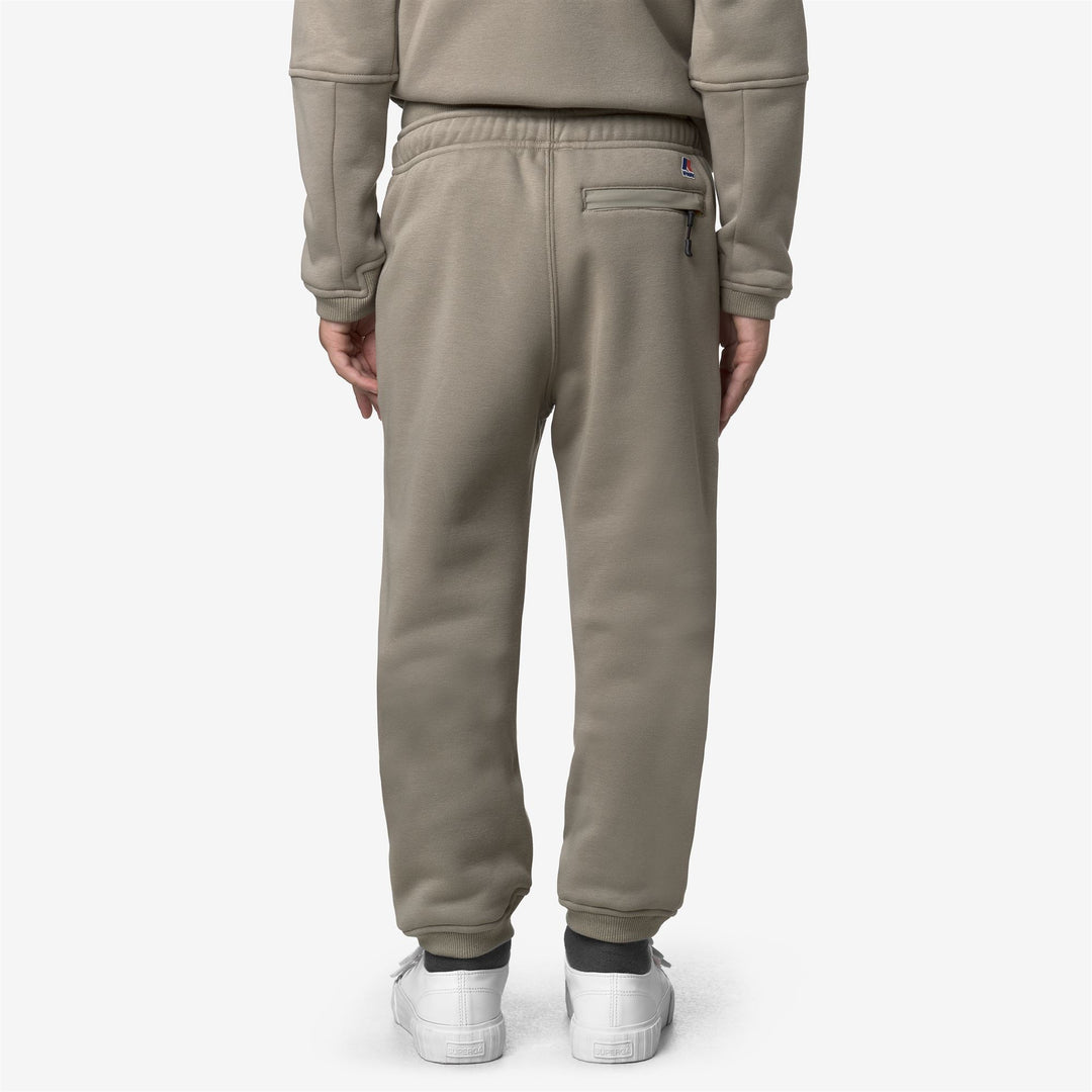 Green unisex Kids' Brushed Cotton Sport Trousers with Pockets main