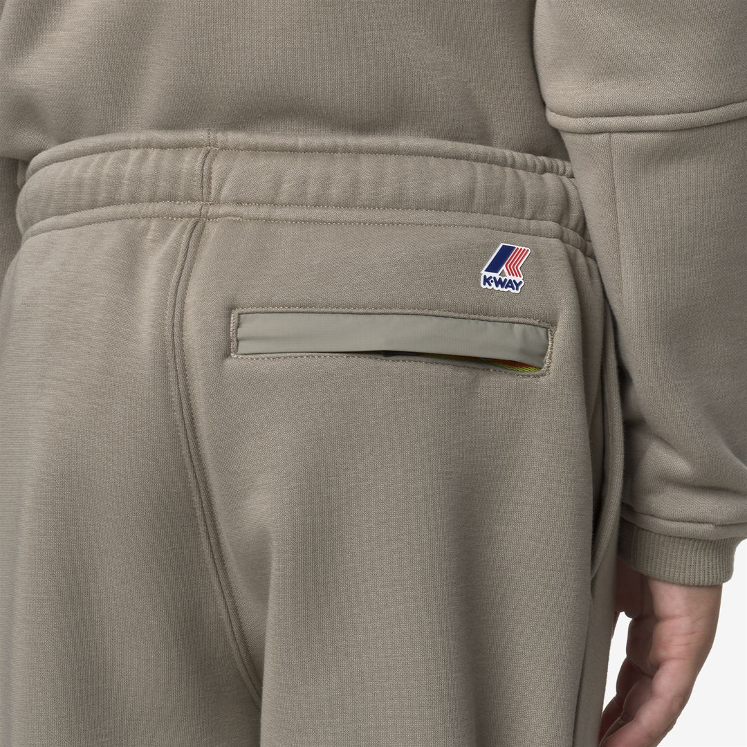 Green unisex Kids' Brushed Cotton Sport Trousers with Pockets main