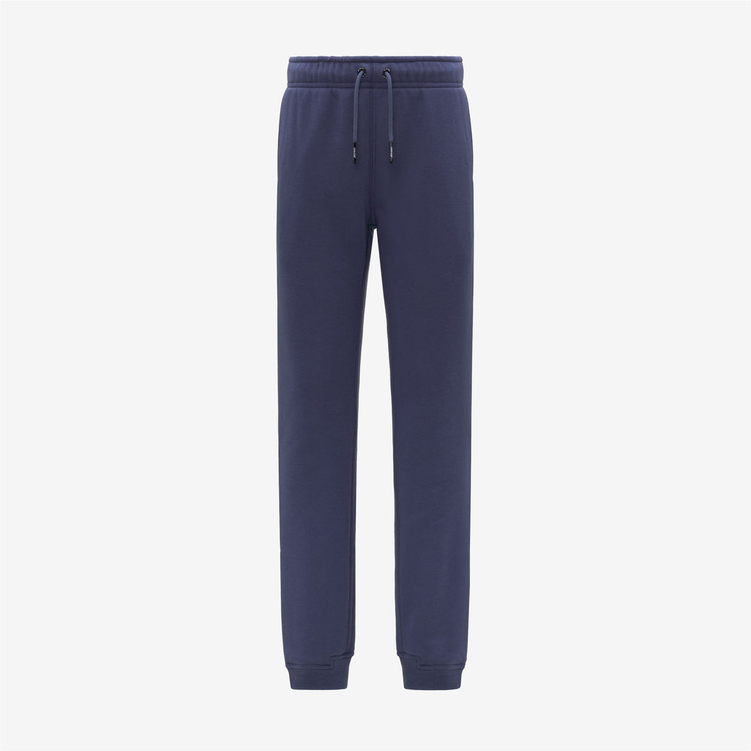 Deep blue Unisex Kids' Brushed Cotton Sport Trousers 01