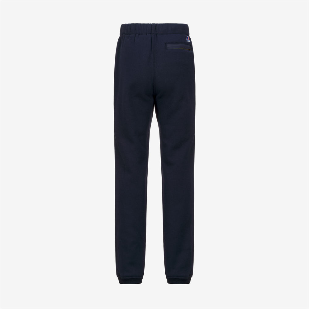 Blue unisex Kids' Brushed Cotton Sport Trousers 02