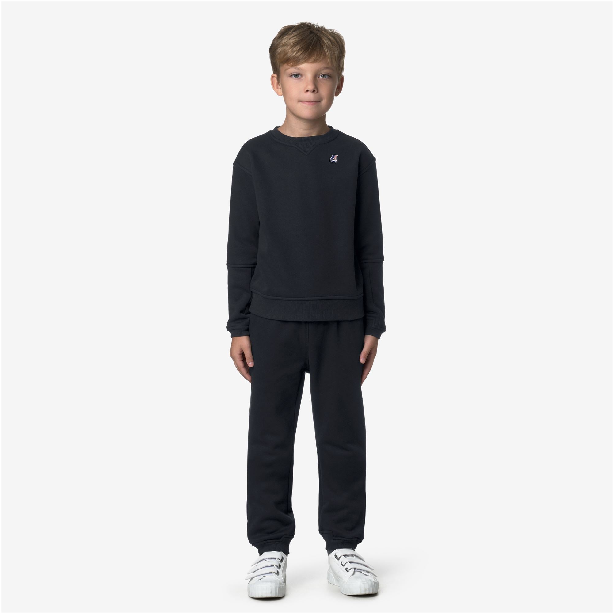 Pants_KID UNISEX_P. PHILBERT BRUSHED PC_Sport Trousers_Blue Depth - Commercial 4