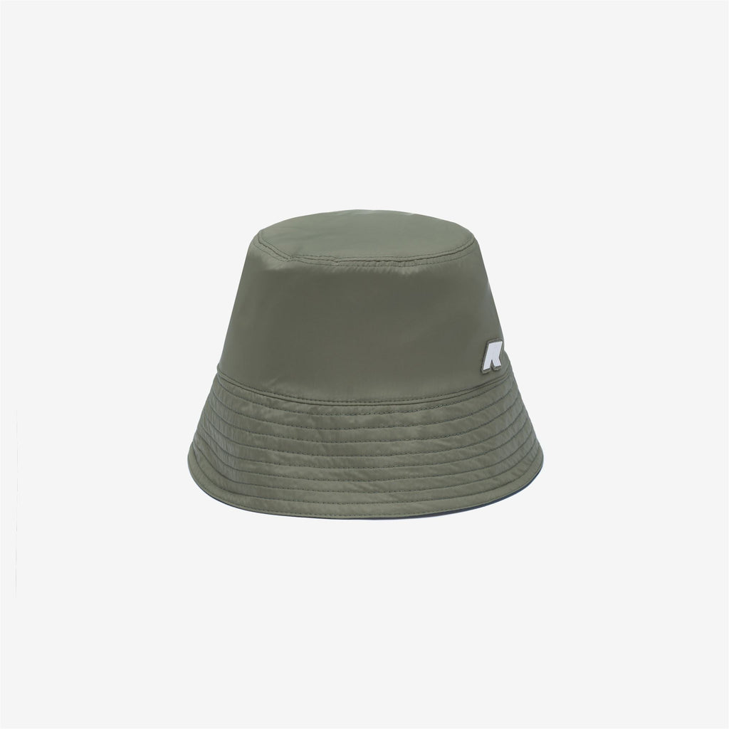 Headwear_Unisex_SHAVIT COTTON DOUBLE_Hat_Blue Depth - Green Lichen - Commercial 2