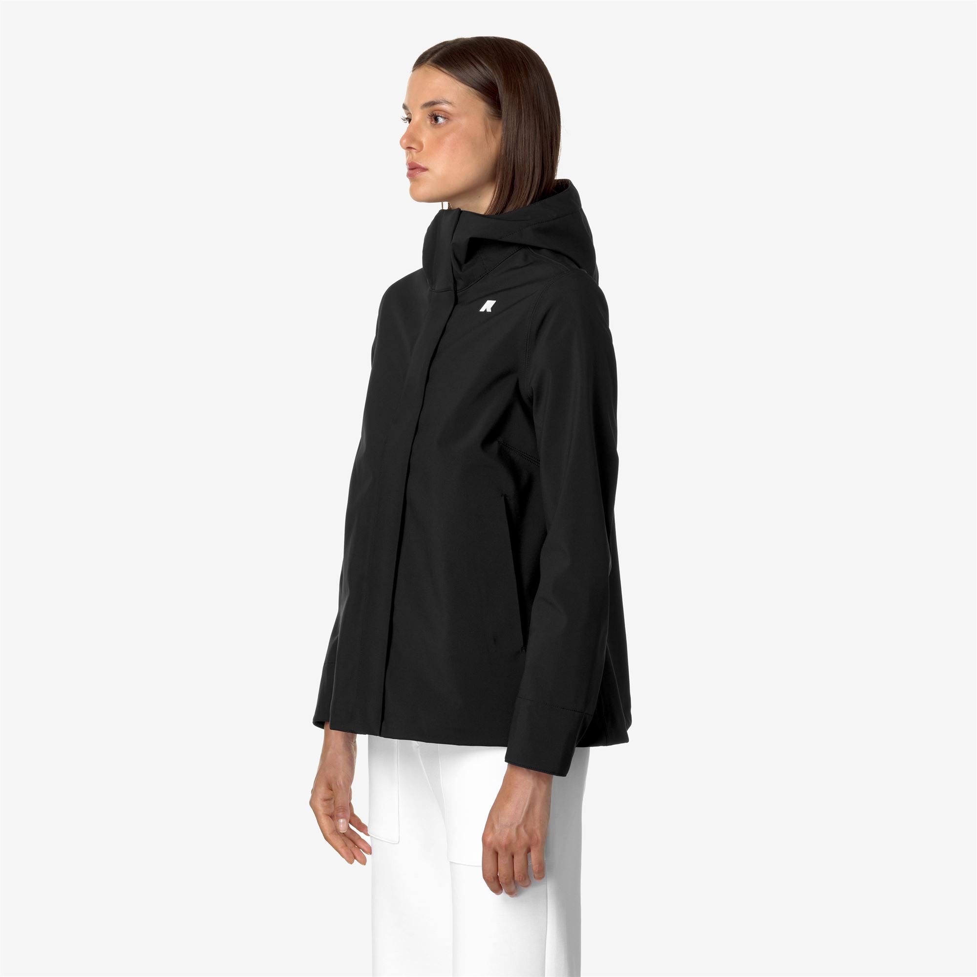 Jackets_WOMAN_MADALINA BONDED_Mid_Black-Blue Depth - Black Pure - Blue Depth - Commercial 5