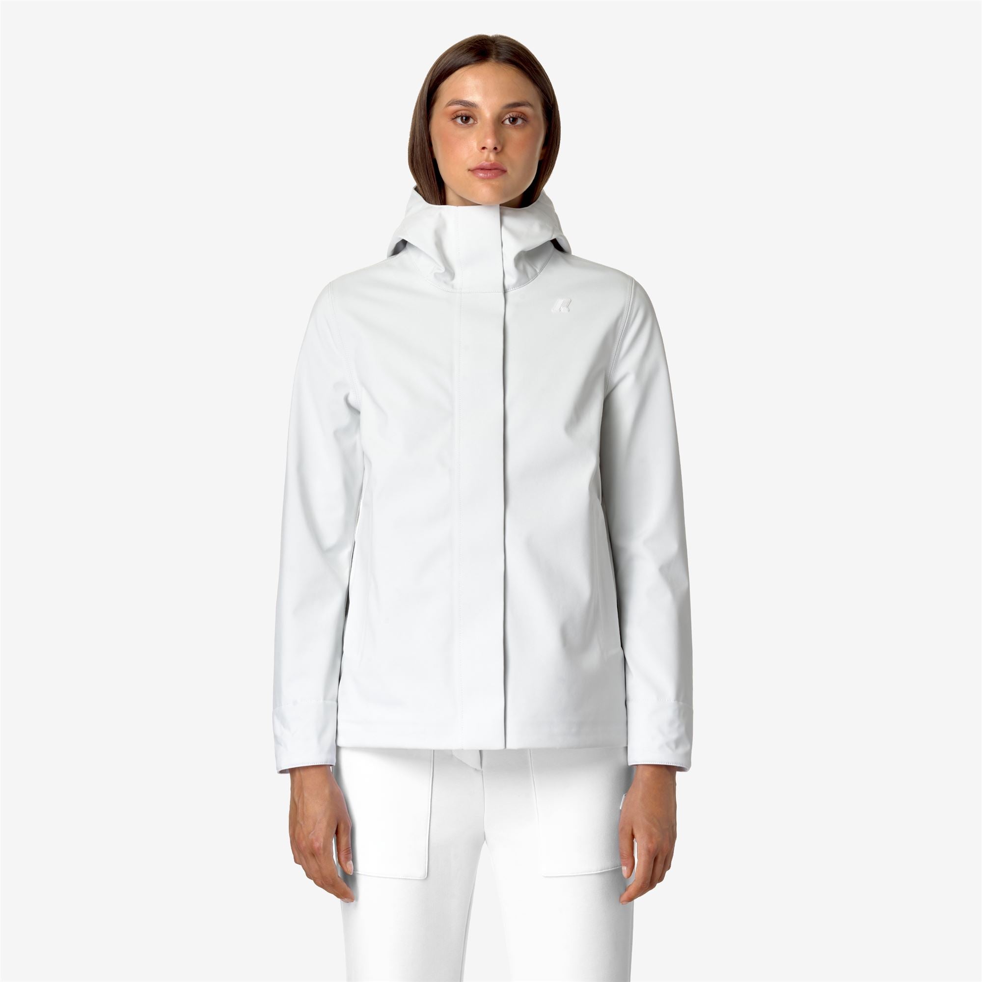 Jackets_WOMAN_MADALINA BONDED_Mid_White G-Blue D - Commercial 4