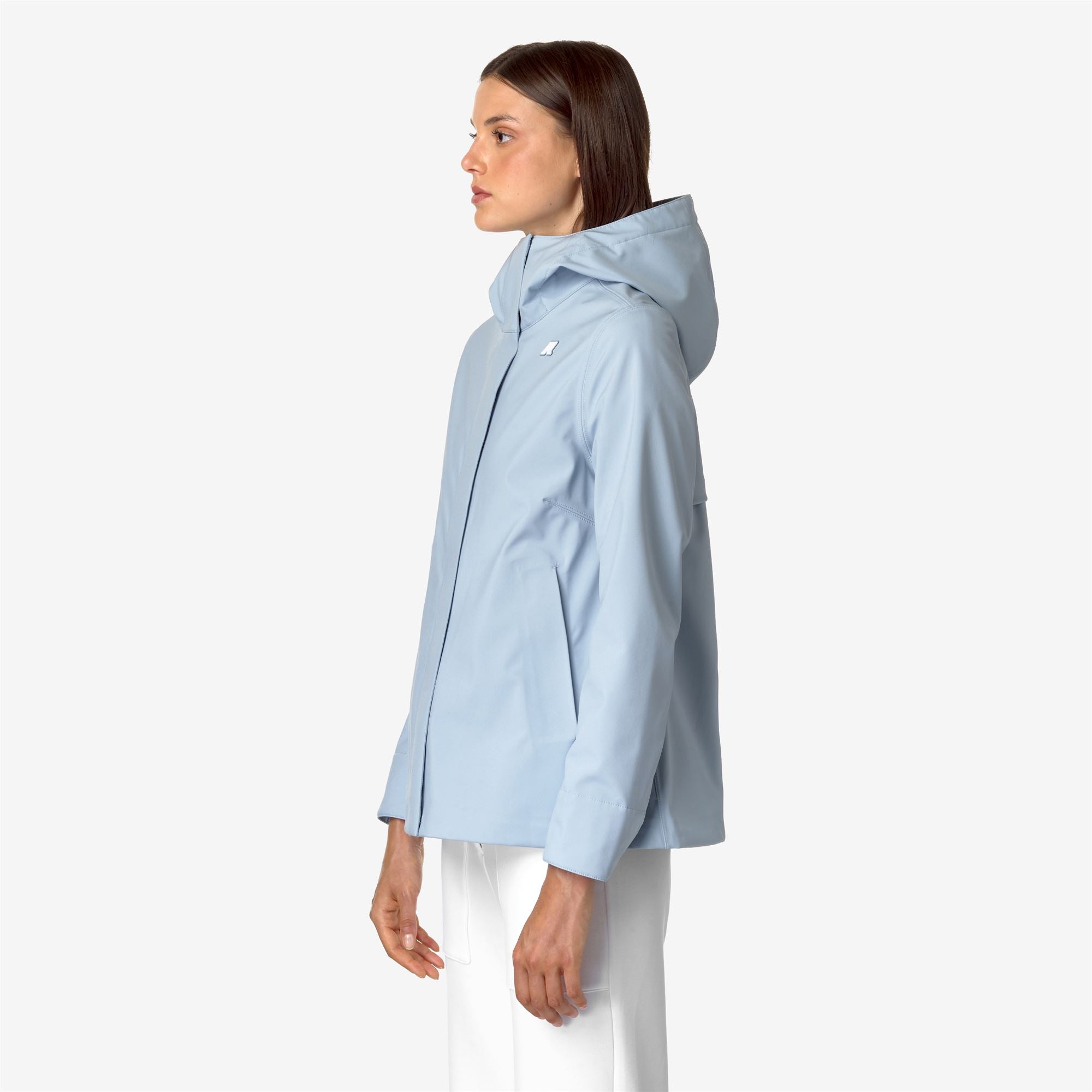 Jackets_WOMAN_MADALINA BONDED_Mid_Blue A-Blue D - Commercial 5