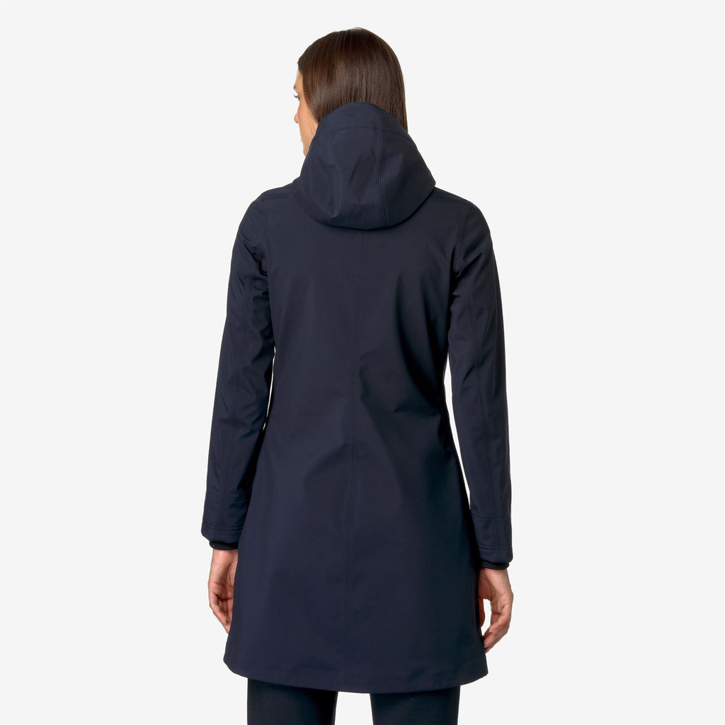 Jackets_WOMAN_STEPHY BONDED_3/4 Length_Blue Depth-Blue Depth - Blue Depth - Commercial 6