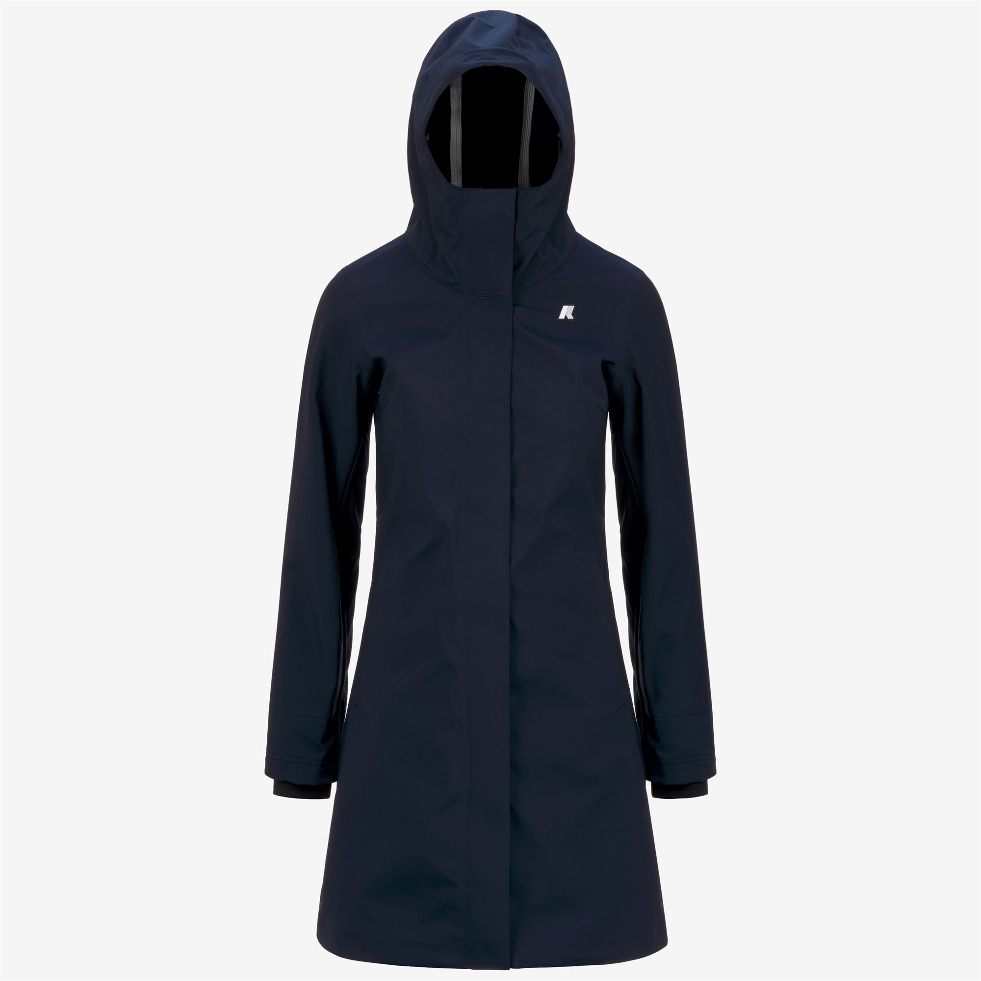 Jackets_WOMAN_STEPHY BONDED_3/4 Length_Blue Depth-Blue Depth - Blue Depth - Commercial 1