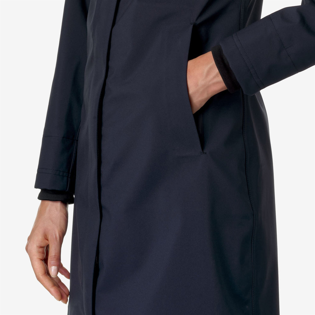 Jackets_WOMAN_STEPHY BONDED_3/4 Length_Blue Depth-Blue Depth - Blue Depth - Commercial 7