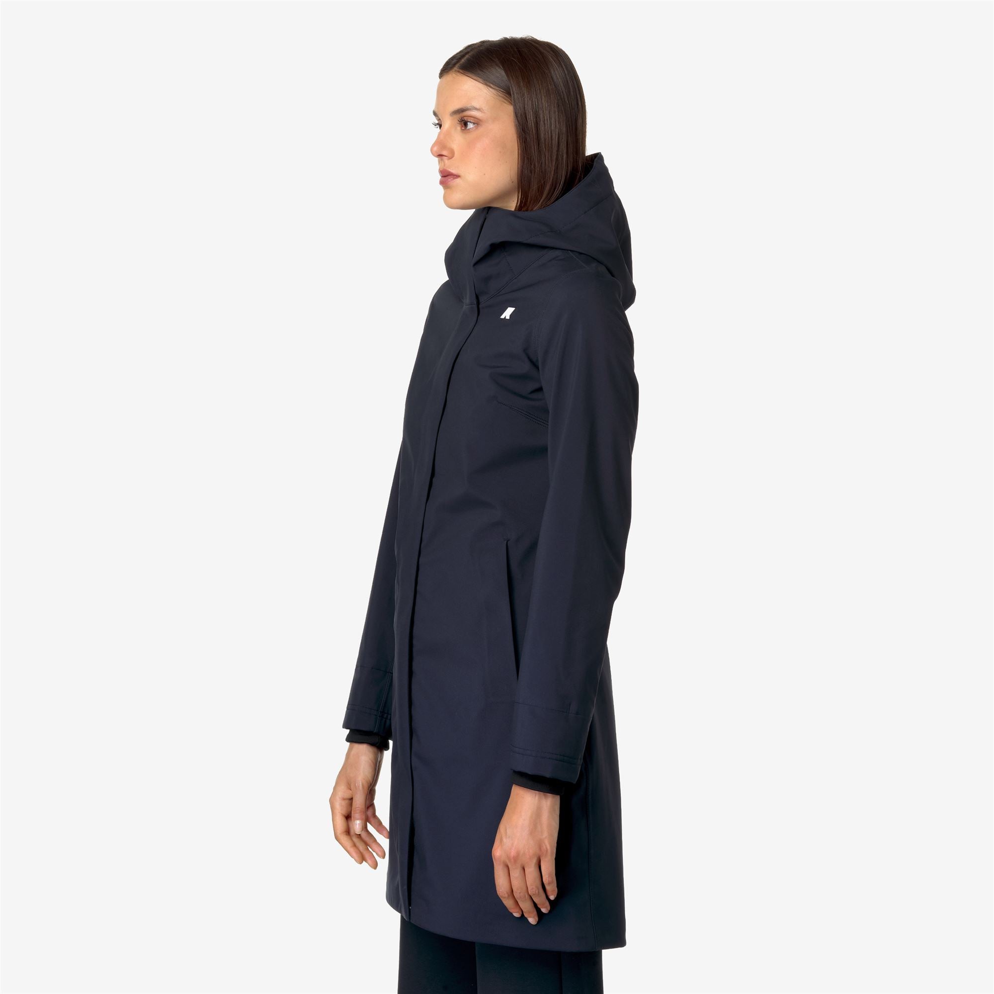 Jackets_WOMAN_STEPHY BONDED_3/4 Length_Blue Depth-Blue Depth - Blue Depth - Commercial 5