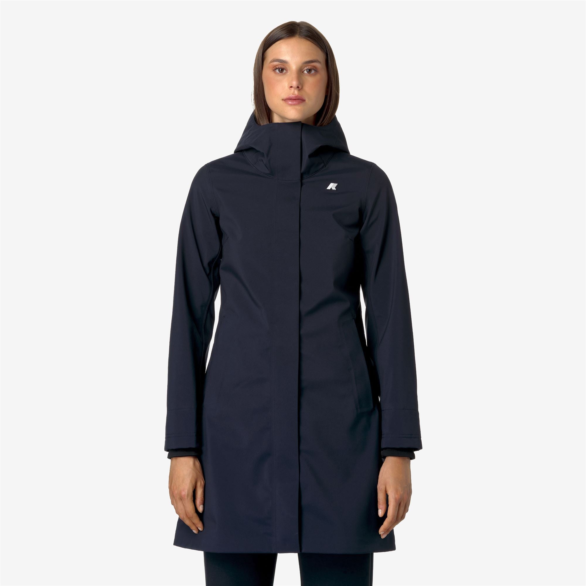 Jackets_WOMAN_STEPHY BONDED_3/4 Length_Blue Depth-Blue Depth - Blue Depth - Commercial 4