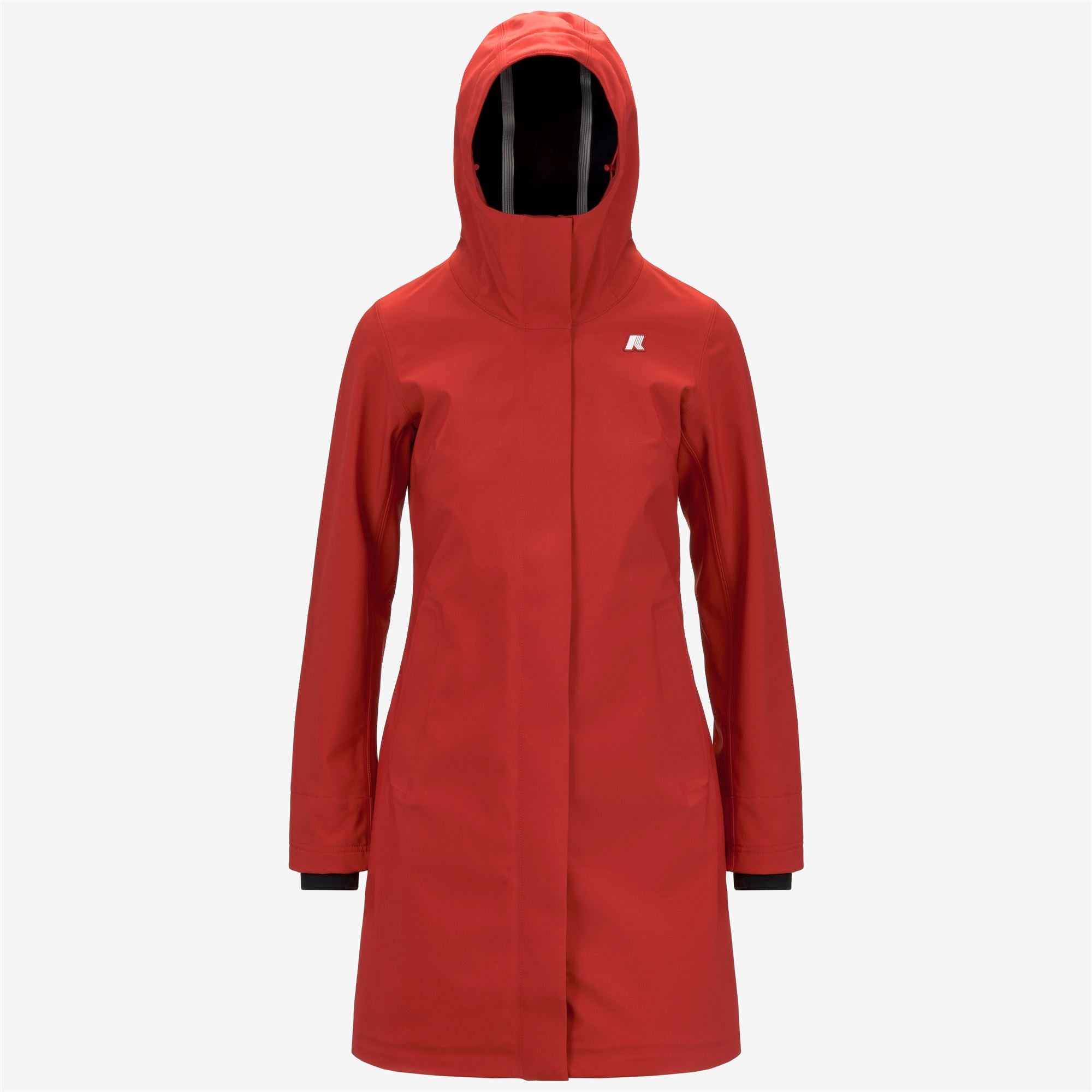 Jackets_WOMAN_STEPHY BONDED_3/4 Length_Red P-Blue D - Commercial 1