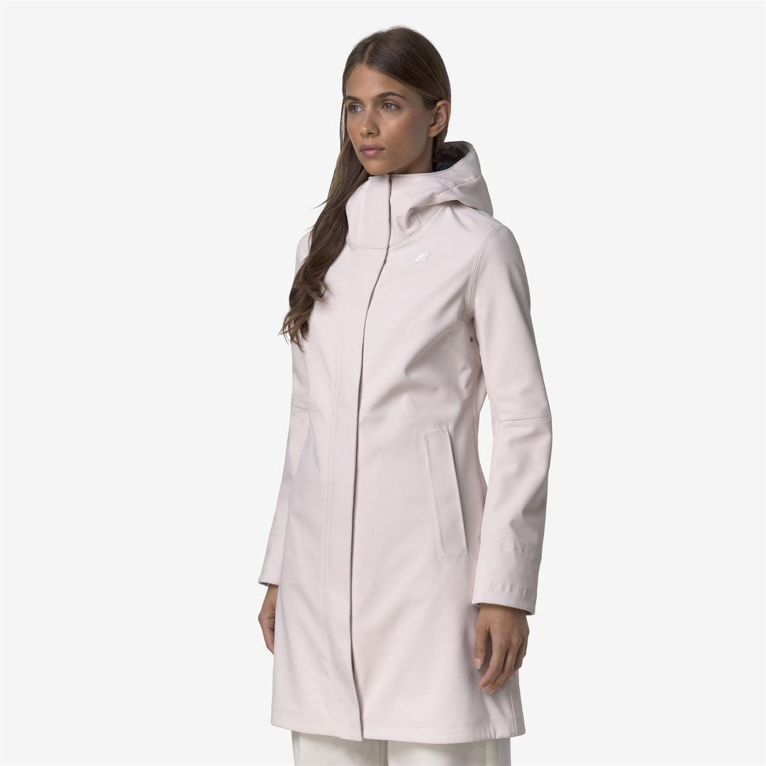 Grey Women's Elegant 3/4 Length Waterproof Jacket main