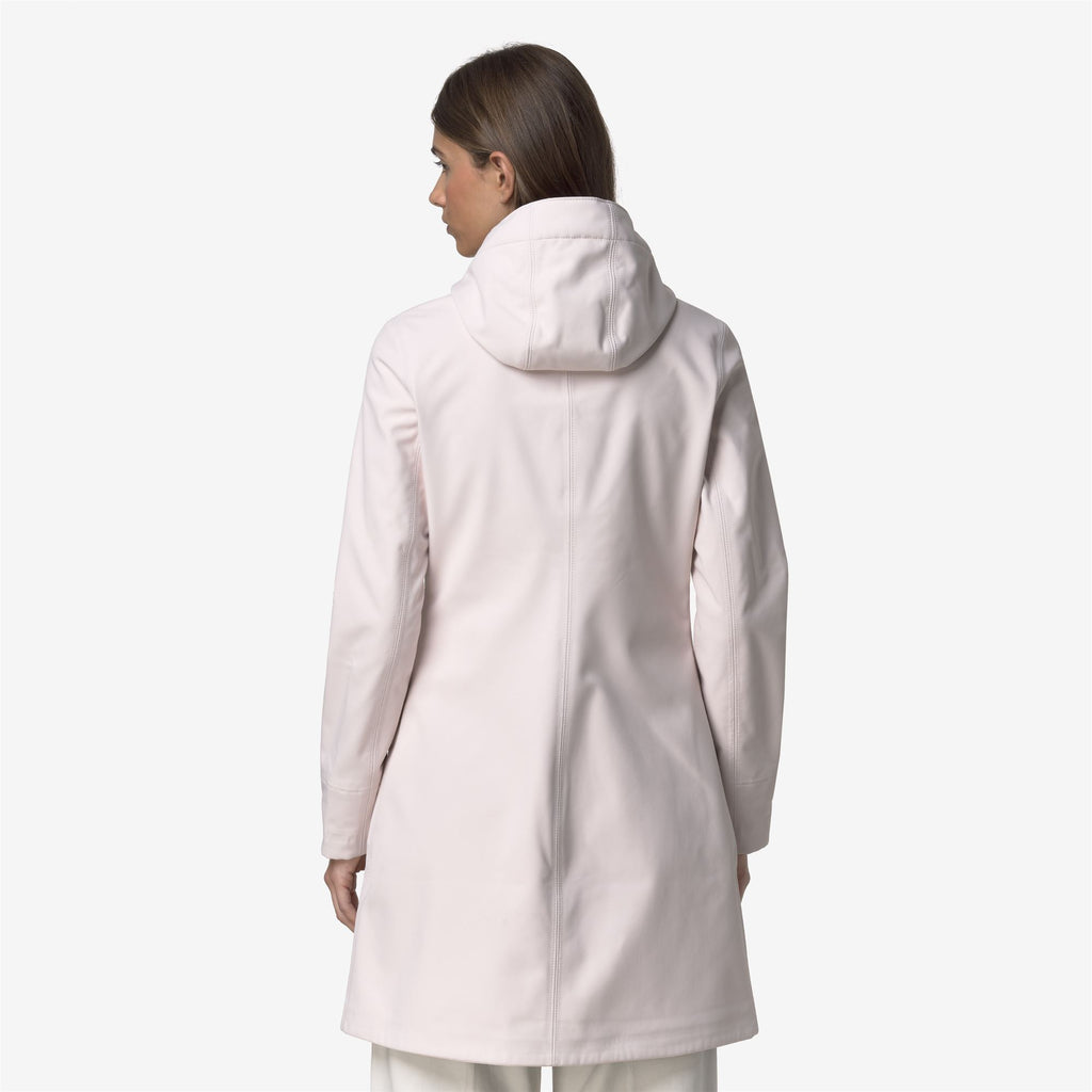 Jackets_WOMAN_STEPHY BONDED_3/4 Length_Rose Hushed - Blue Depth - Commercial 6