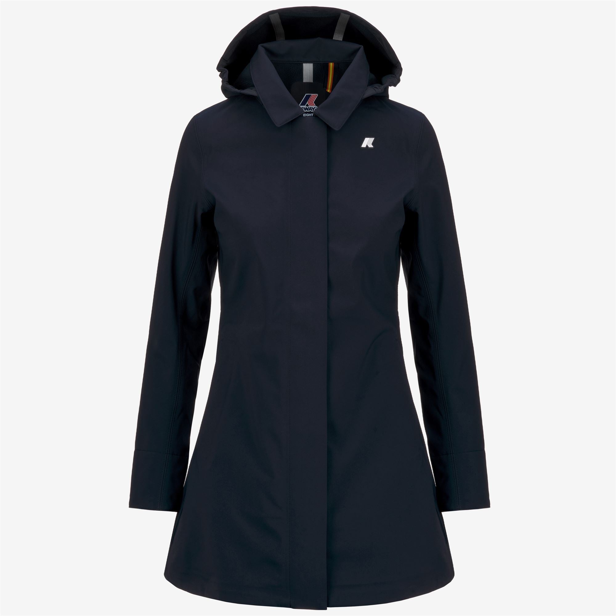 Jackets_WOMAN_MATHY BONDED_3/4 Length_Blue Depth-Blue Depth - Blue Depth - Commercial 1