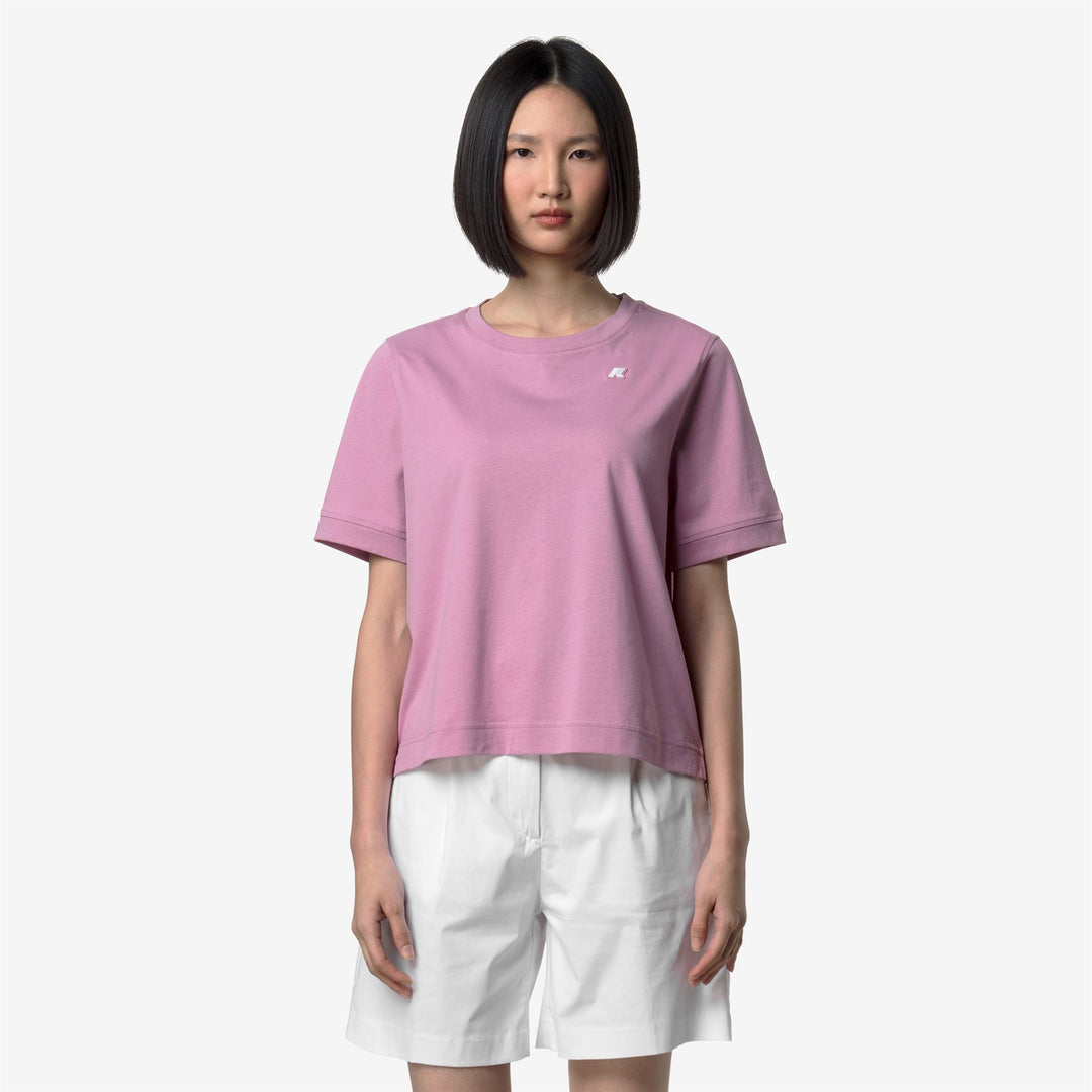 SELUNE JERSEY - T-ShirtsTop - T-Shirt - Woman - VIOLET GLICINE main