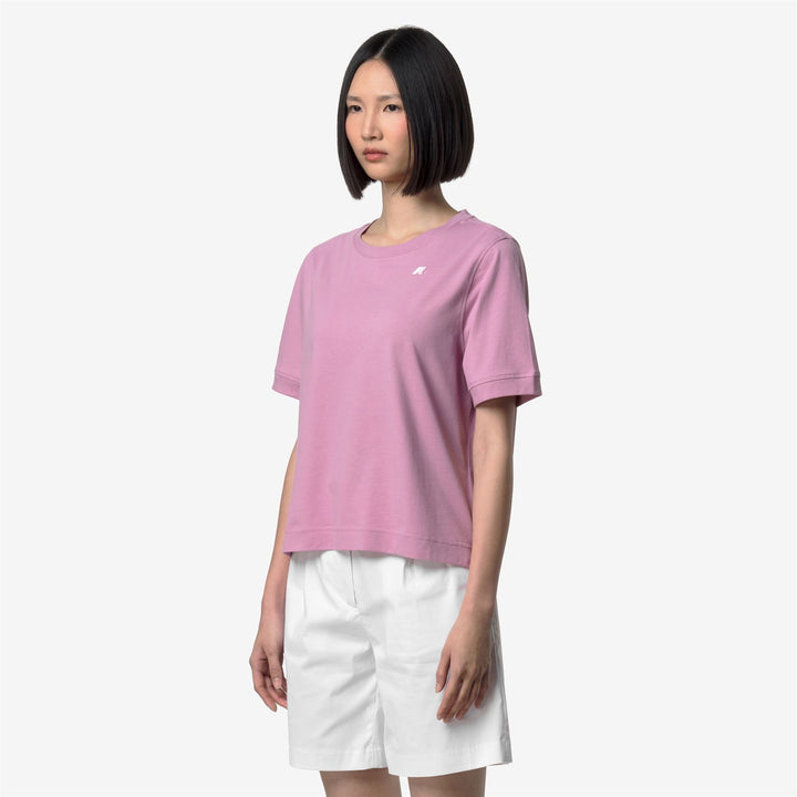 SELUNE JERSEY - T-ShirtsTop - T-Shirt - Woman - VIOLET GLICINE 4