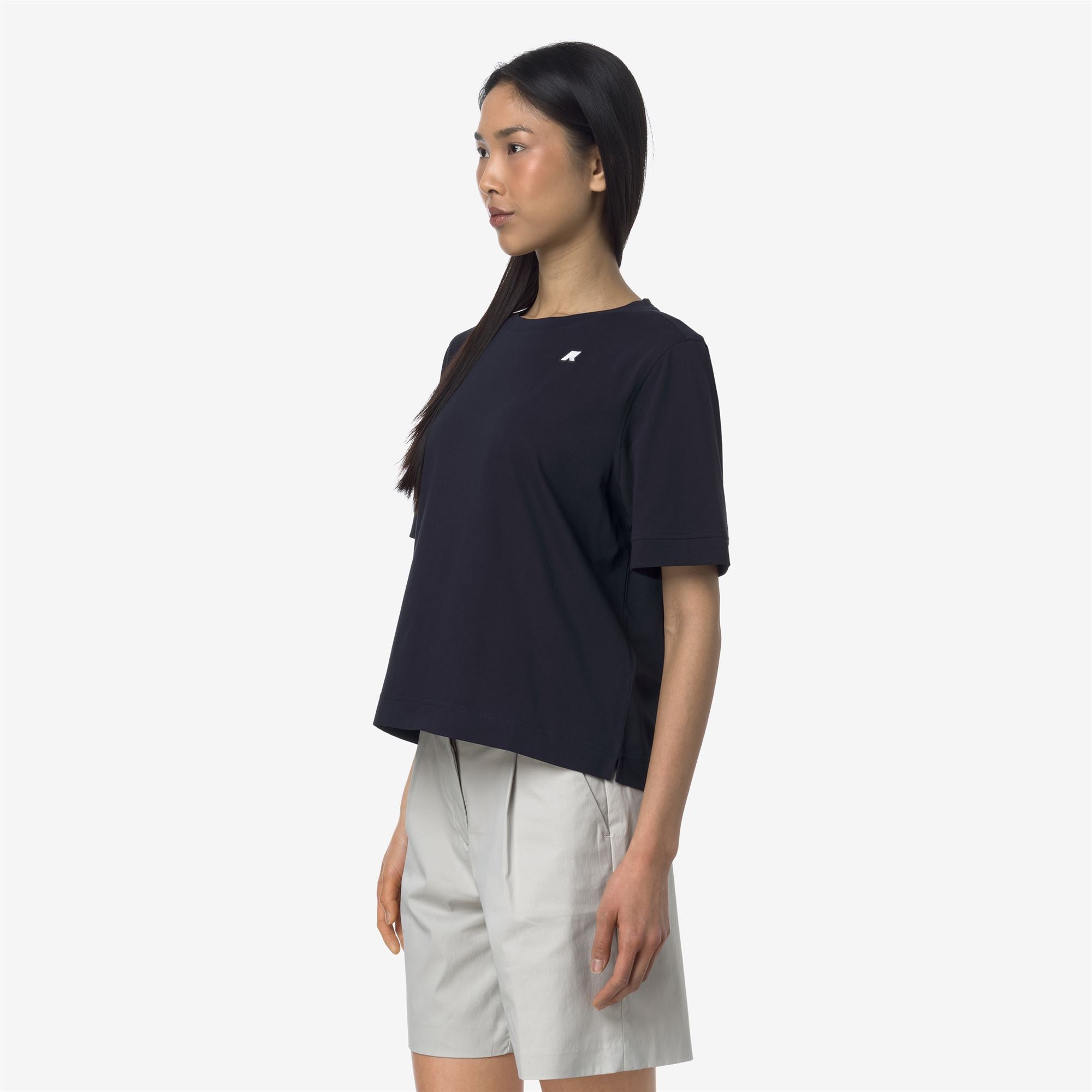 T-Shirts & Top_WOMAN_SELUNE JERSEY_T-Shirt_Blue Depth - Commercial 5