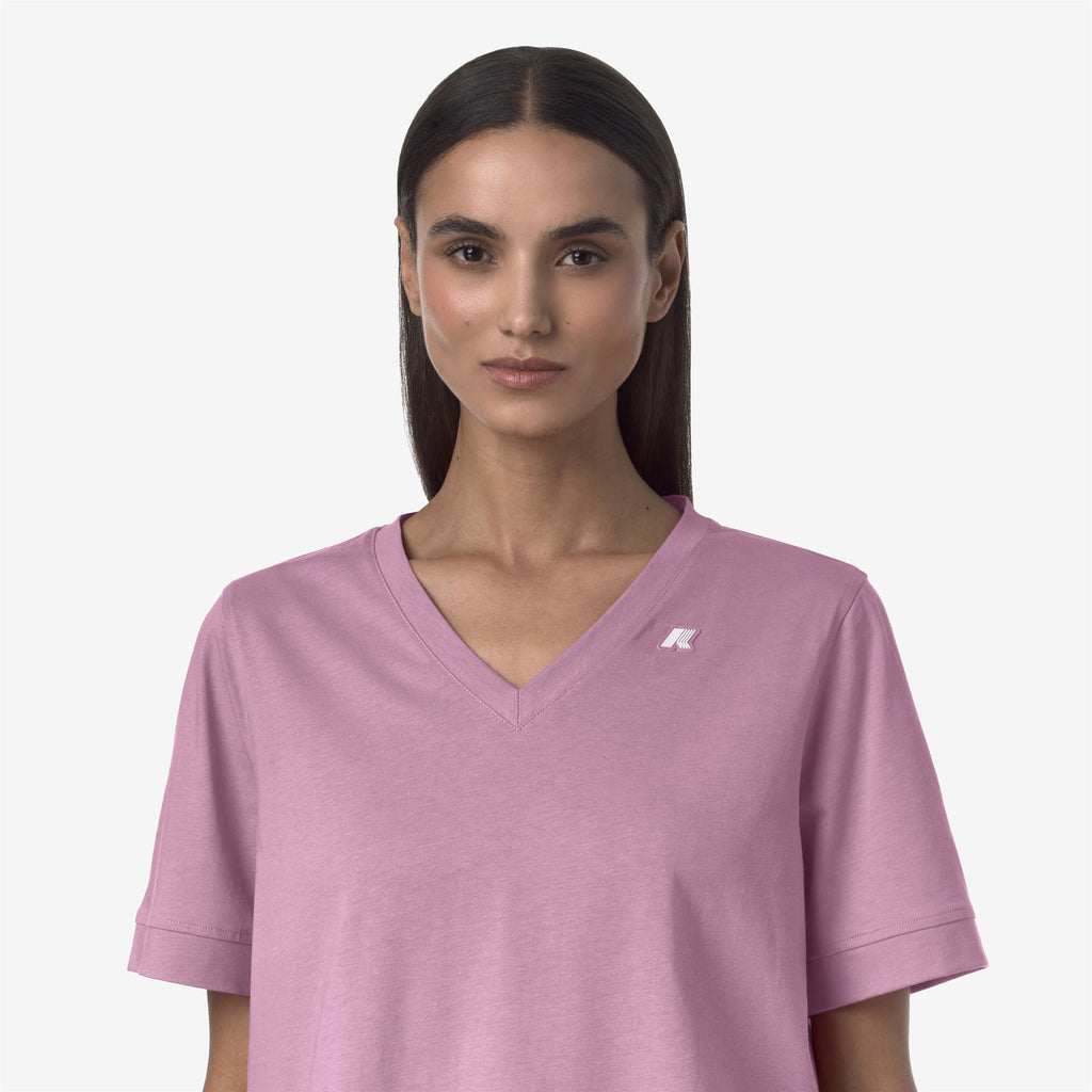 T-Shirts & Top_Woman_LEDA JERSEY_T-Shirt_Violet Glicine - Commercial 7