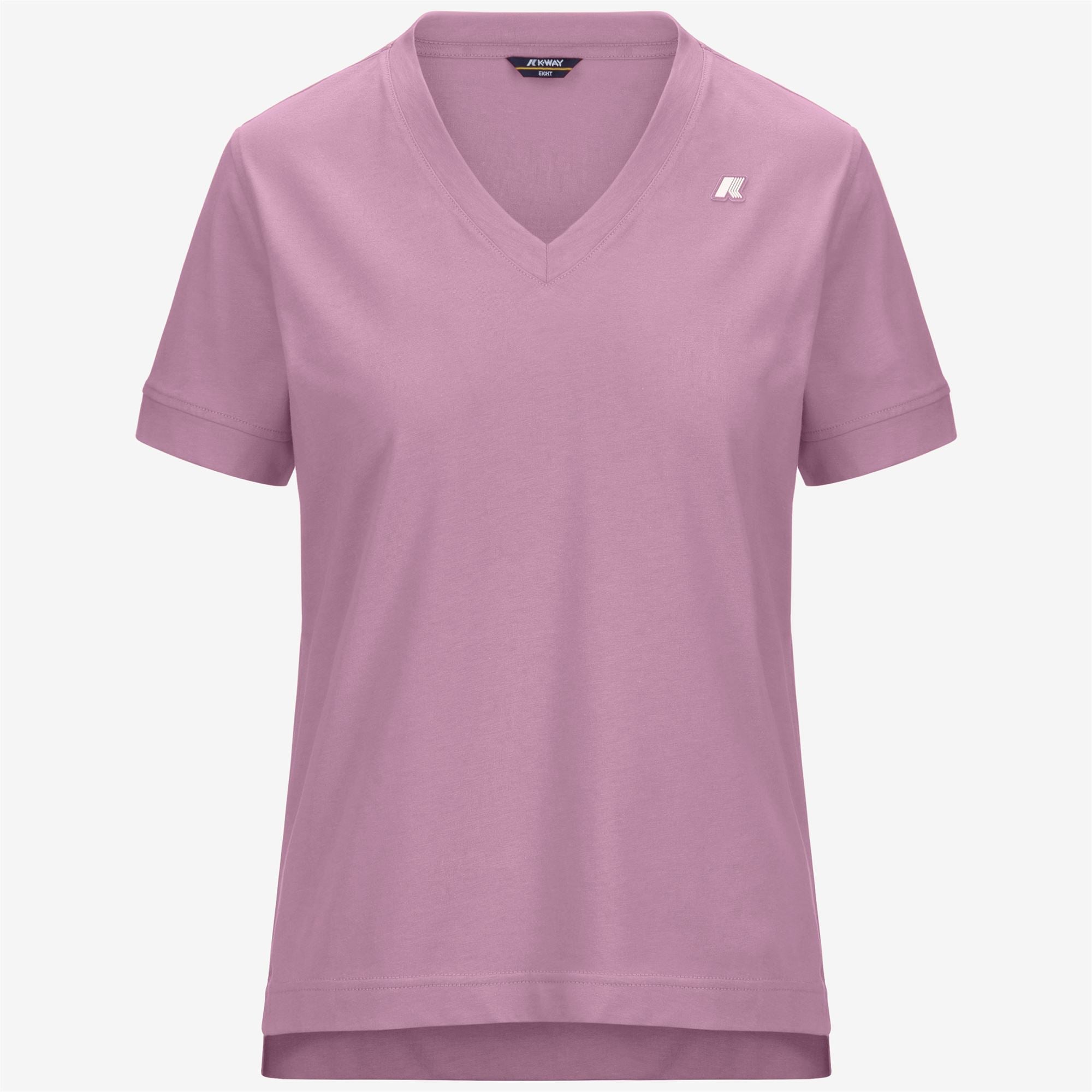 T-Shirts & Top_Woman_LEDA JERSEY_T-Shirt_Violet Glicine - Commercial 1