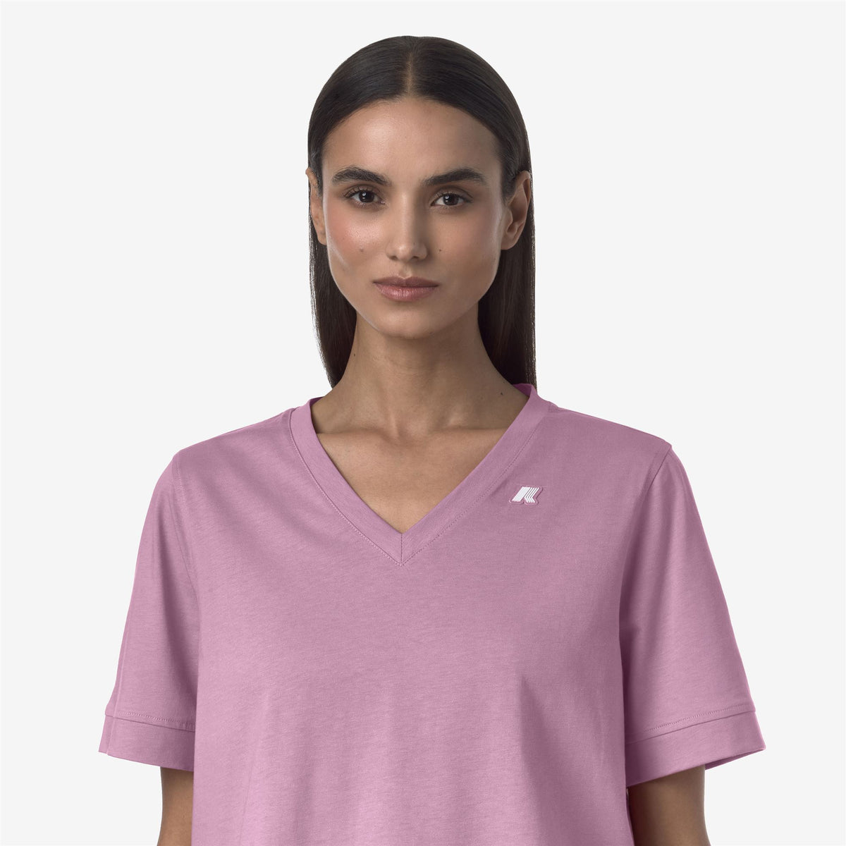 T-Shirts & Top_Woman_LEDA JERSEY_T-Shirt_Violet Glicine - Commercial 7