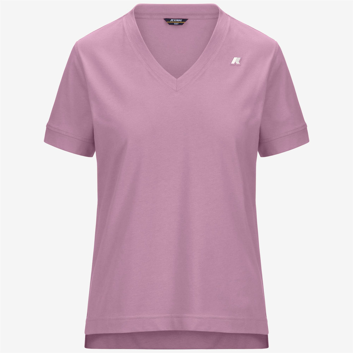 T-Shirts & Top_Woman_LEDA JERSEY_T-Shirt_Violet Glicine - Commercial 1