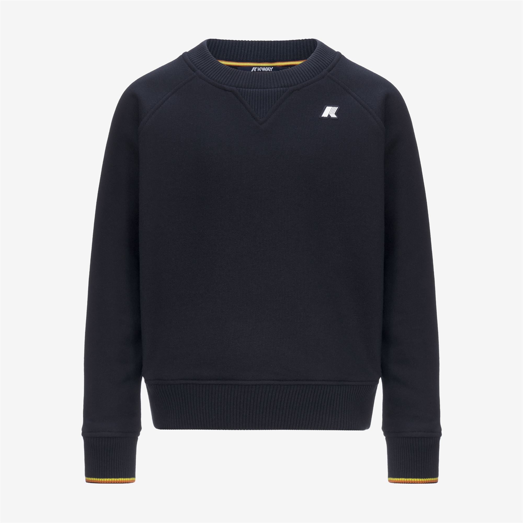 Fleece_BOY_P. BAPTISTE STRIPES FRENCH TERRY_Pull Over_Blue Depth - Commercial 1