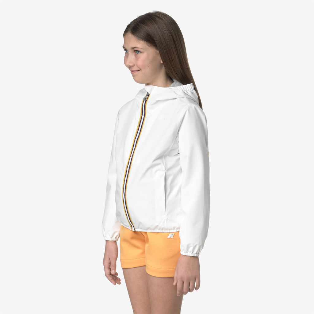Jackets_GIRL_P. LILY STRETCH POLY JERSEY_Short_White - Commercial 5