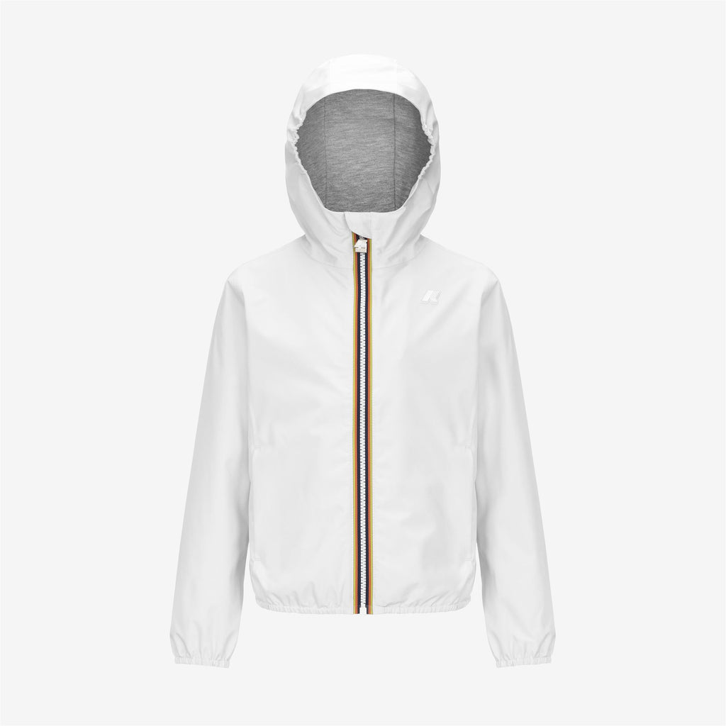 Jackets_GIRL_P. LILY STRETCH POLY JERSEY_Short_White - Commercial 1