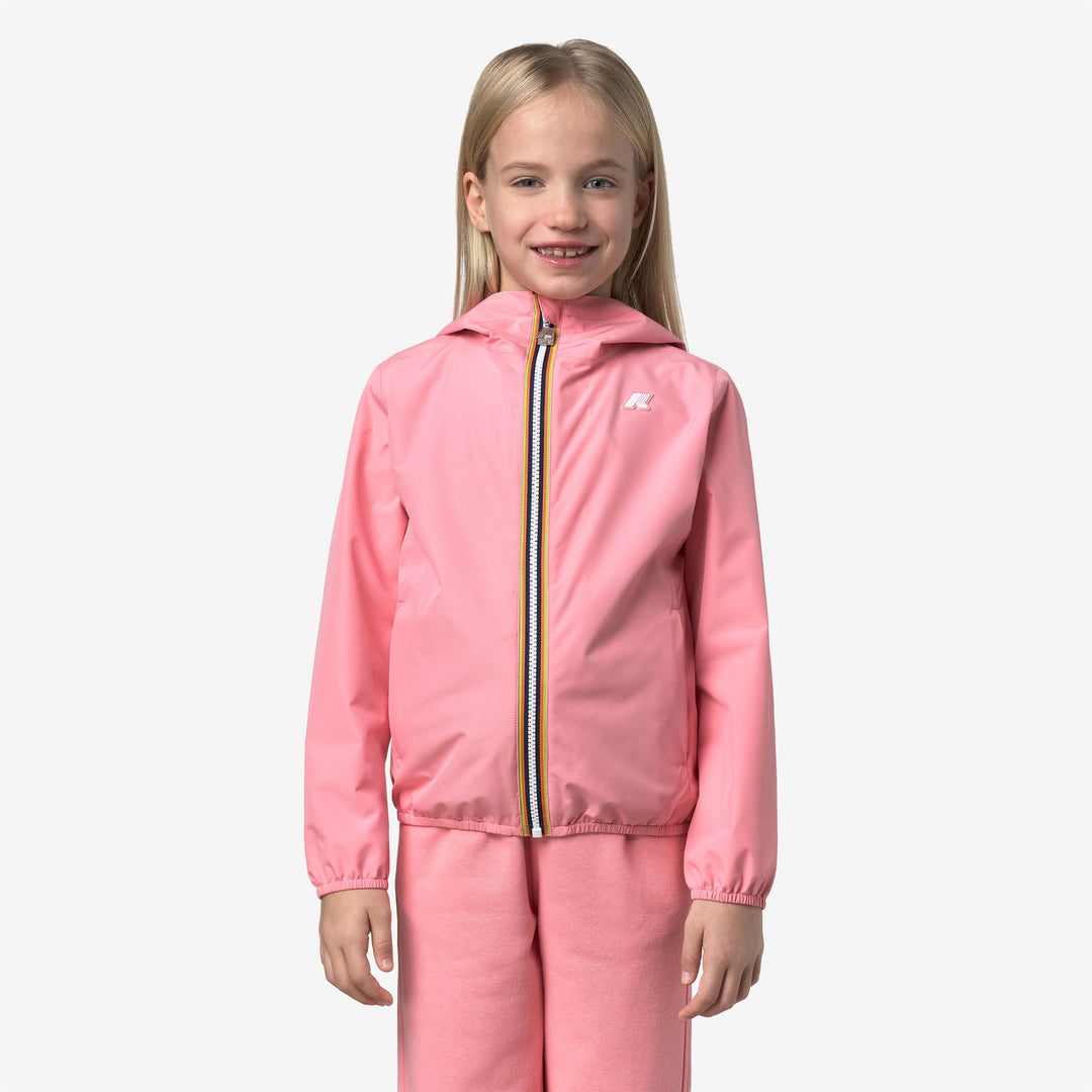 P. LILY STRETCH POLY JERSEY - Jackets - Short - Girl - PINK GERANIUM main