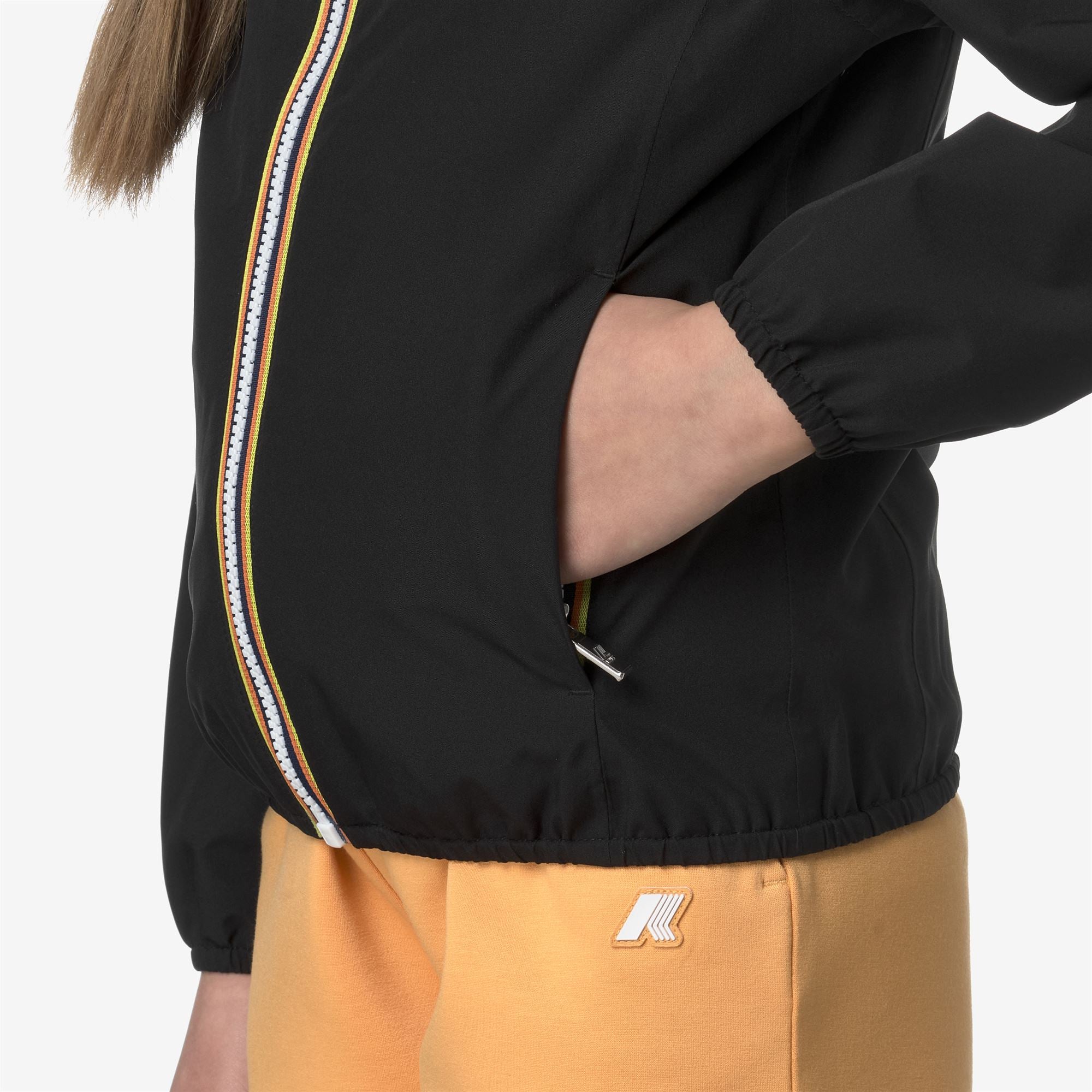 Jackets_GIRL_P. LILY STRETCH POLY JERSEY_Short_Black Pure - Commercial 7