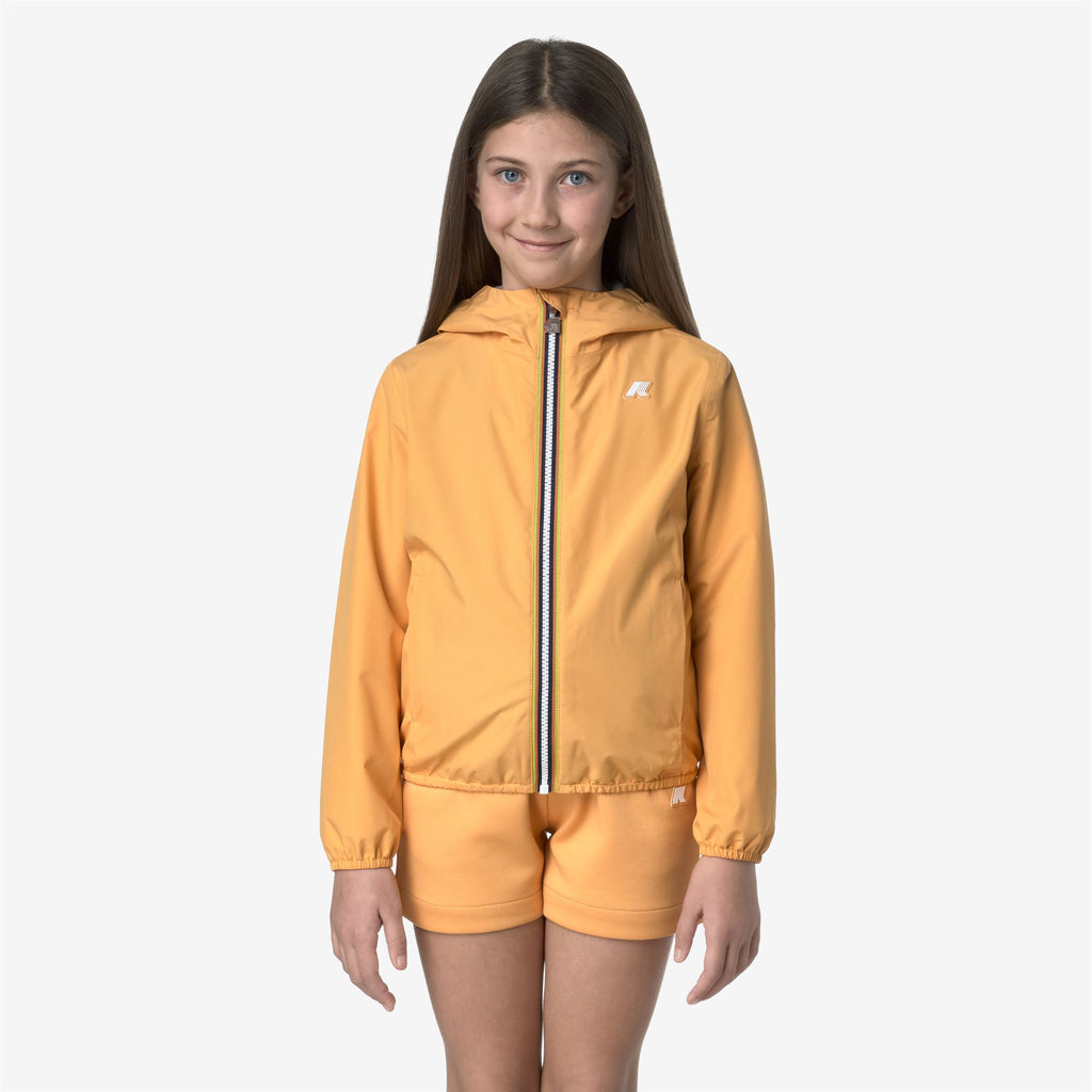 Jackets_GIRL_P. LILY STRETCH POLY JERSEY_Short_Orange Amber - Commercial 4