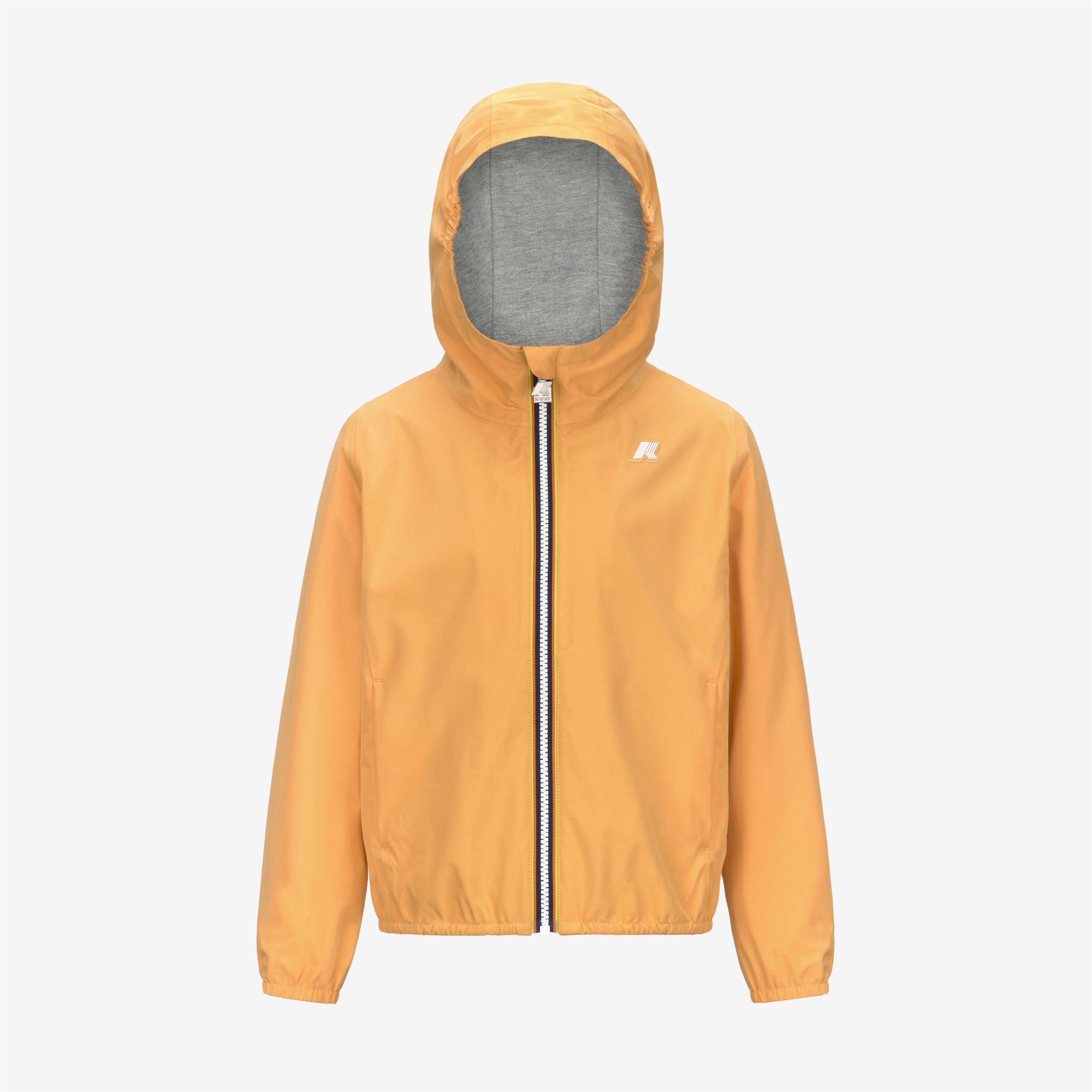 Jackets_GIRL_P. LILY STRETCH POLY JERSEY_Short_Orange Amber - Commercial 1