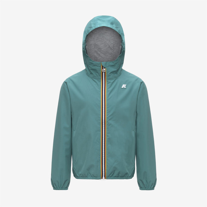 P. LILY STRETCH POLY JERSEY - Jackets - Short - Girl - GREEN MINE 1