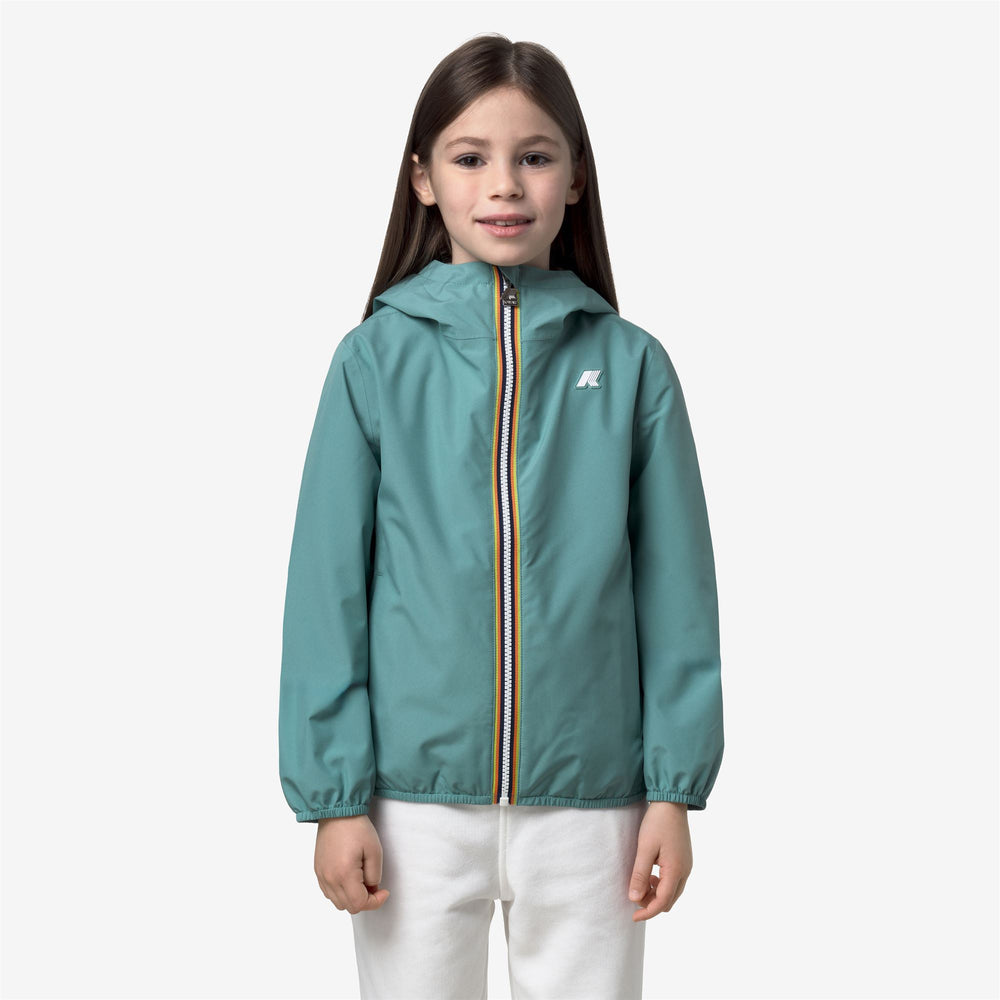 P. LILY STRETCH POLY JERSEY - Jackets - Corta - Bambina - GREEN MINE 02