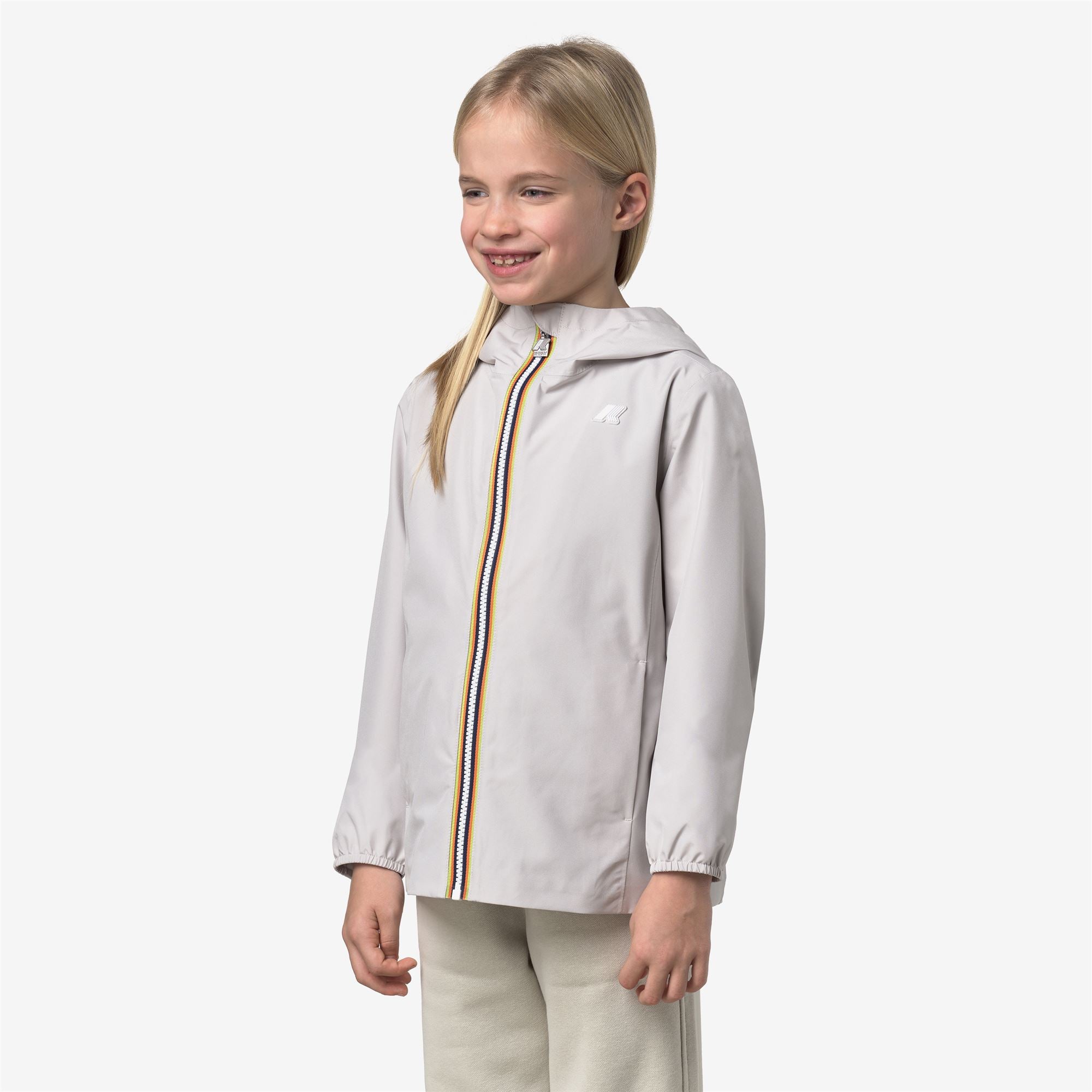 Jackets_Girl_P. MARGUERITE STRETCH POLY JERSEY_Mid_BEIGE LT - Commercial 5