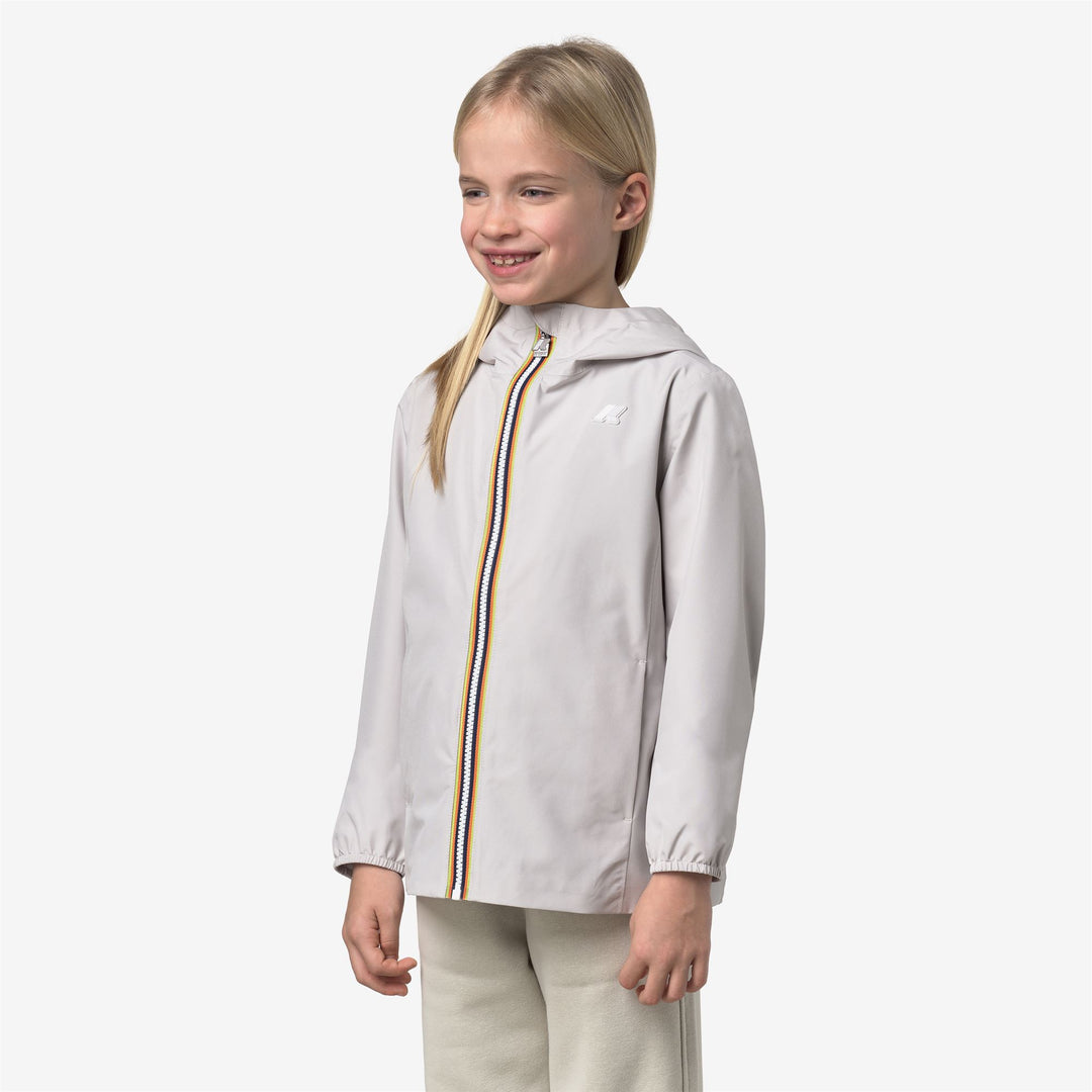P. MARGUERITE STRETCH POLY JERSEY - Jackets - Mid - Girl - BEIGE LT main