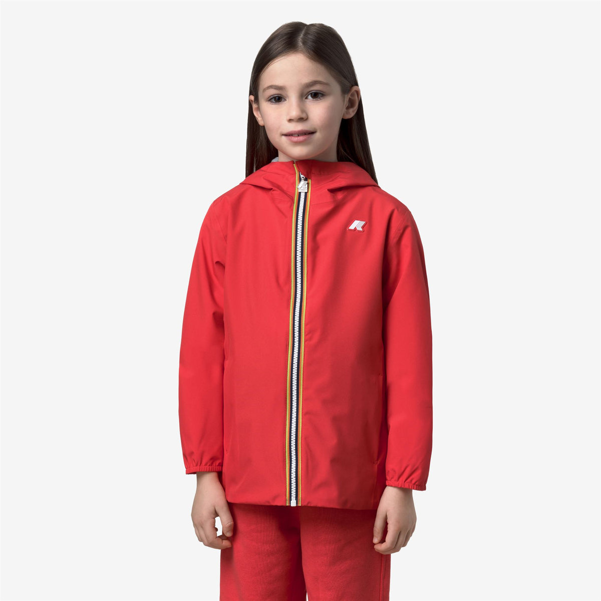 Jackets_Girl_P. MARGUERITE STRETCH POLY JERSEY_Mid_Red Poppy - Commercial 4