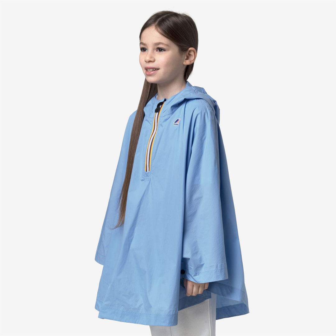 P. LE VRAI 4.0 MORGAN Chaquetas Poncho Niño unisex Blue Cielo main