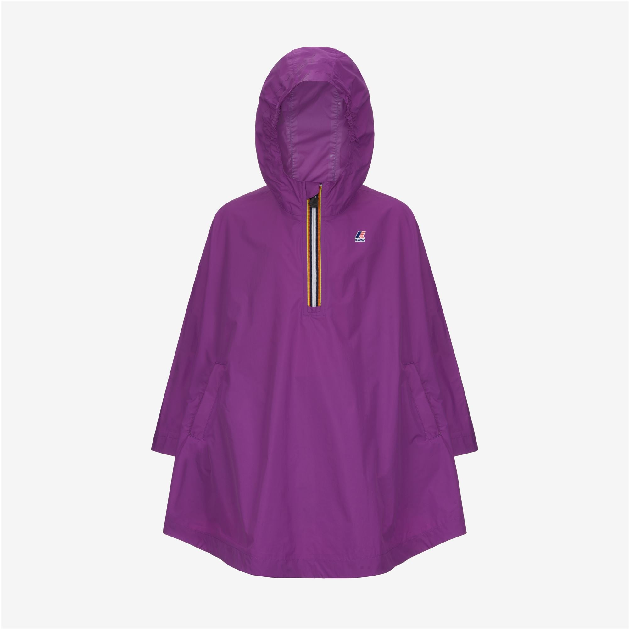 Jackets_KID UNISEX_P. LE VRAI 4.0 MORGAN_Poncho_Violet - Commercial 1