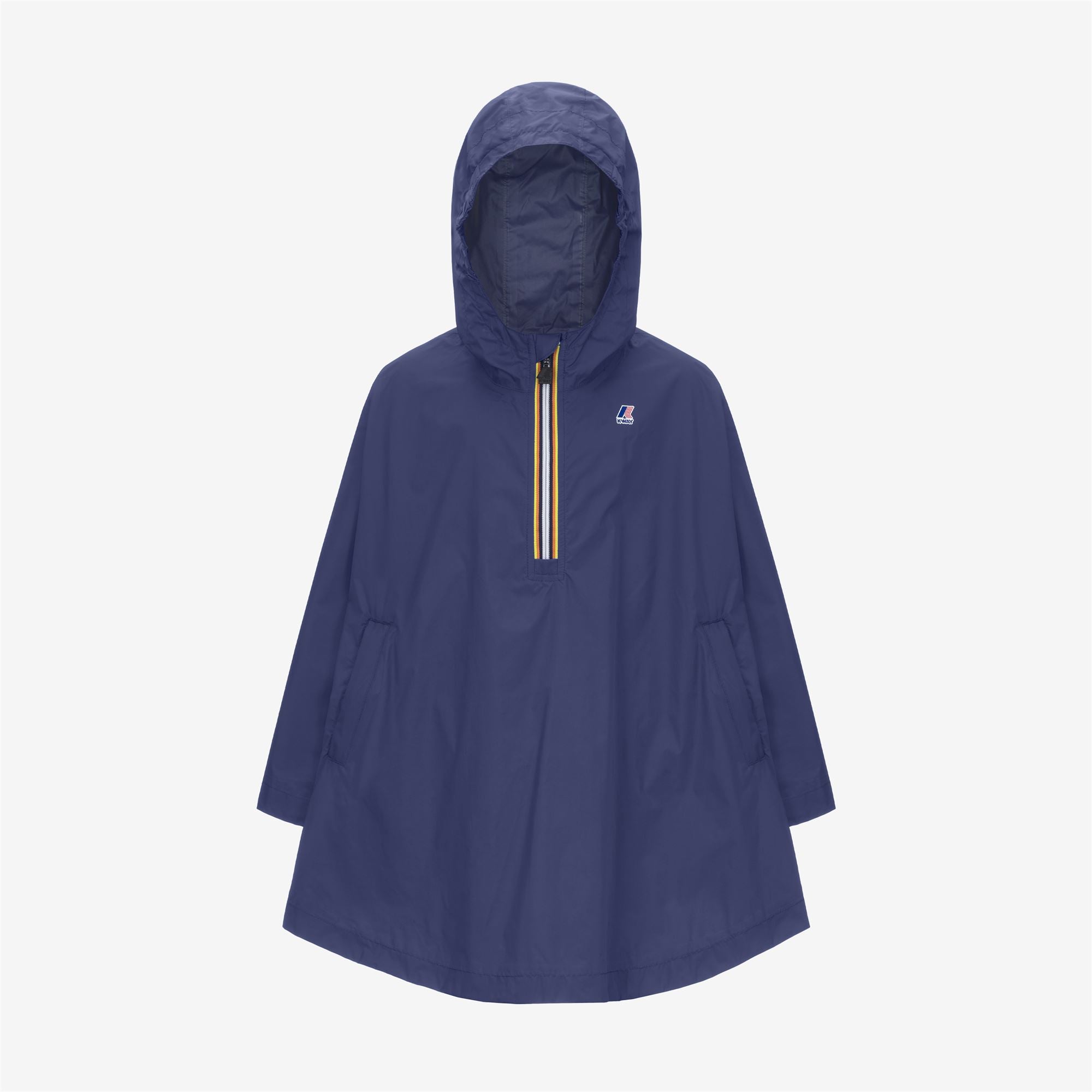 Jackets_KID UNISEX_P. LE VRAI 4.0 MORGAN_Poncho_Blue Deep Cobalt - Commercial 1